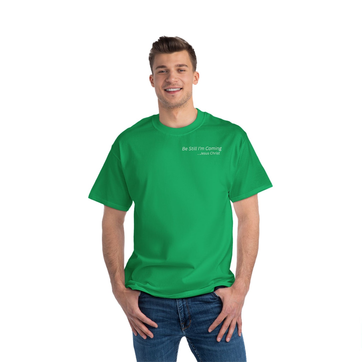Inspirational T-Shirt - 'Be Still I'm Coming' - Faith-Based Apparel