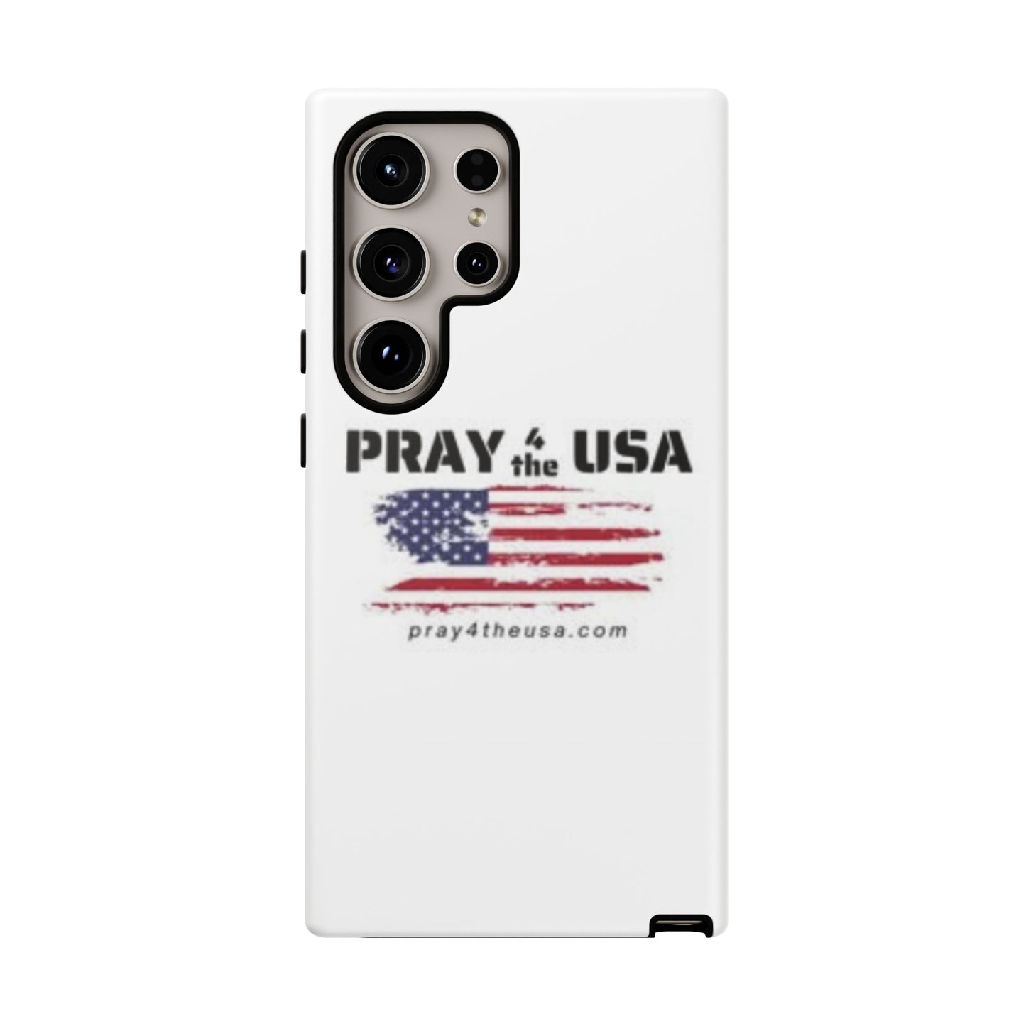 Phone Case - Patriotic Pray 4 the USA Design
