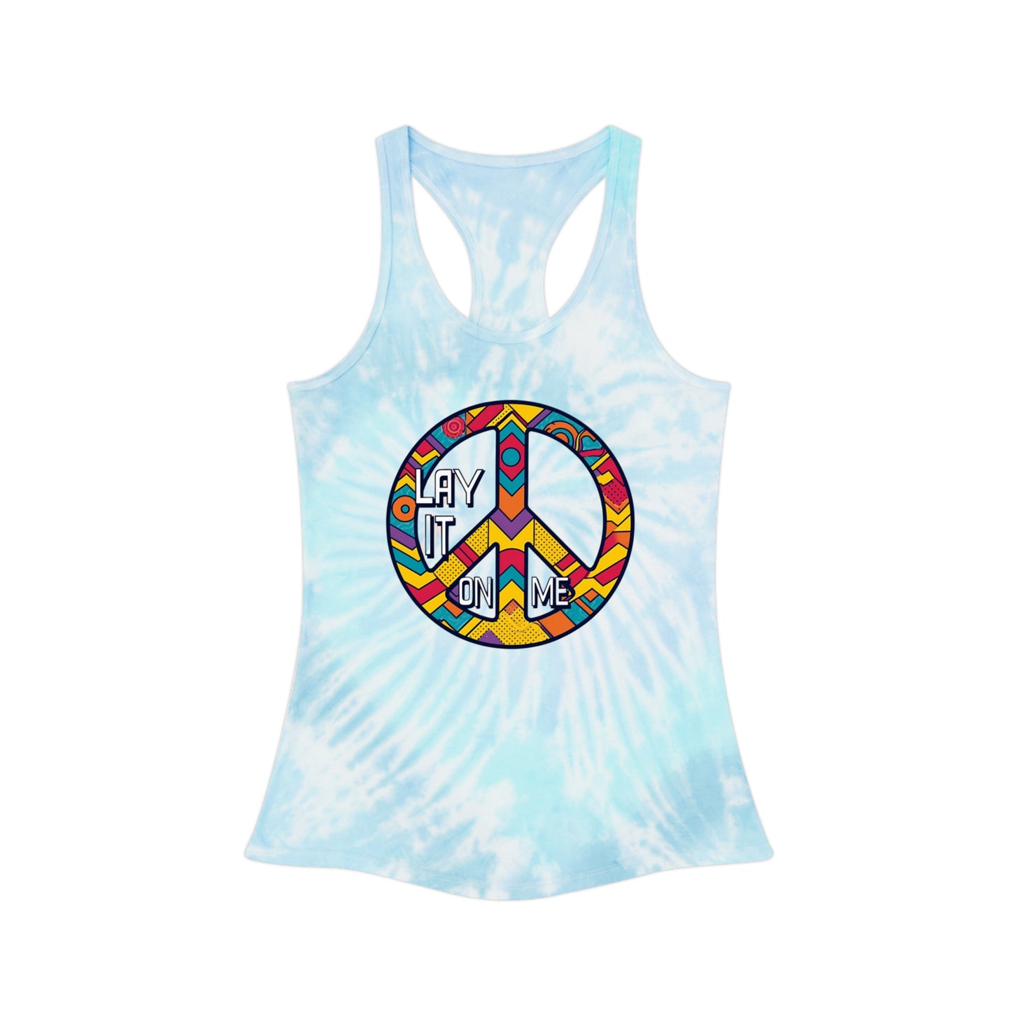 Peace Vibes Tie Dye Tank Top