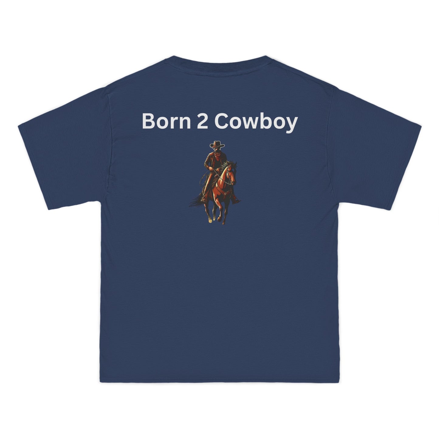 Western Graphic T-Shirt - 'Born 2 Cowboy'