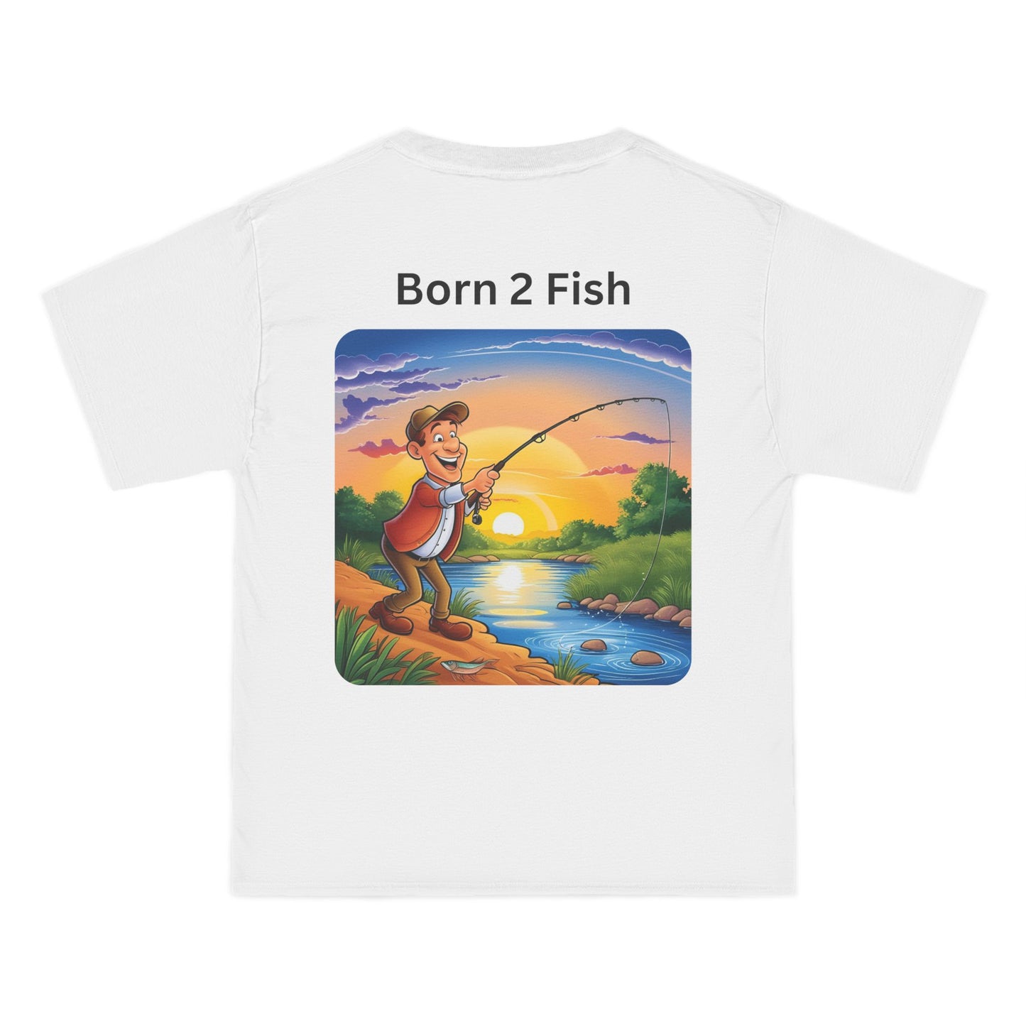 Born 2 Fish Short-Sleeve T-Shirt | Perfect for Anglers & Outdoor Lovers
