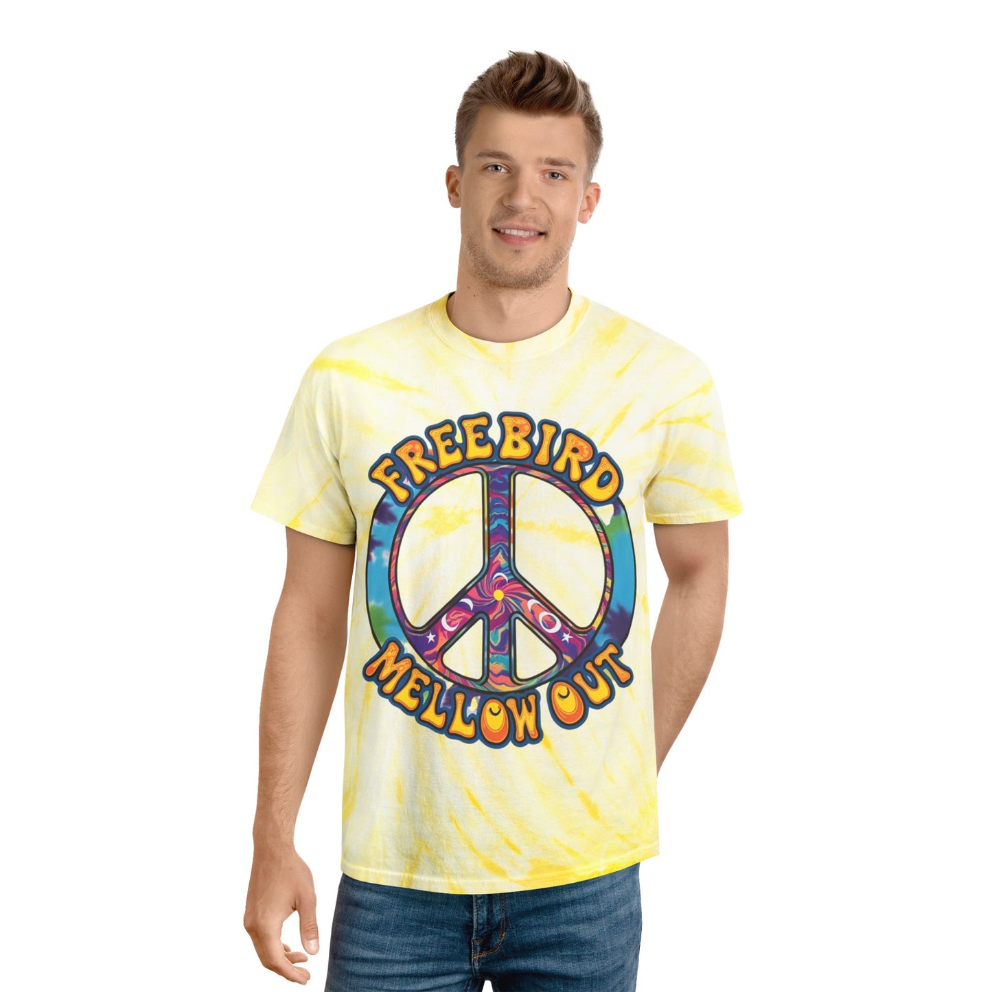 Tie-Dye Tee Mellow Out - Relaxing Days and Festivals