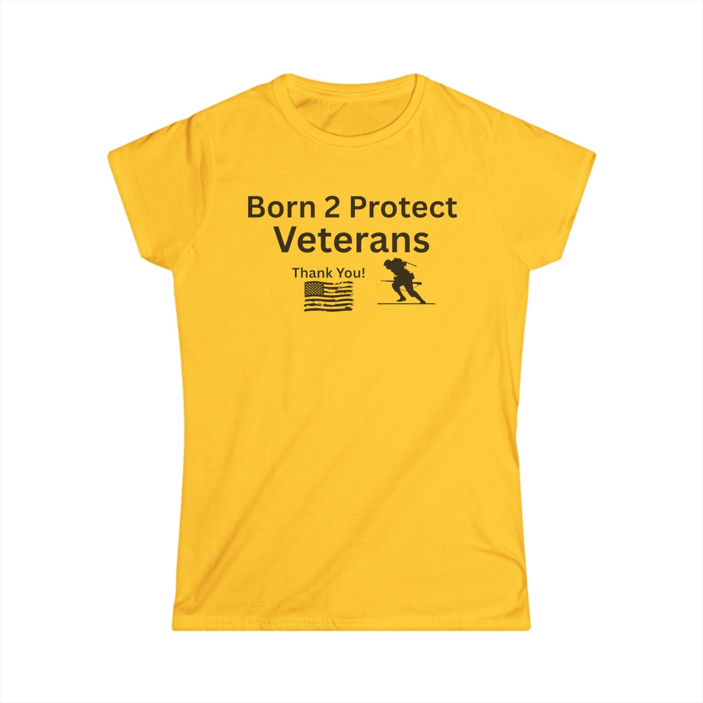 Born 2 Protect-Veteran Appreciation Tee - Born 2 Protect Design