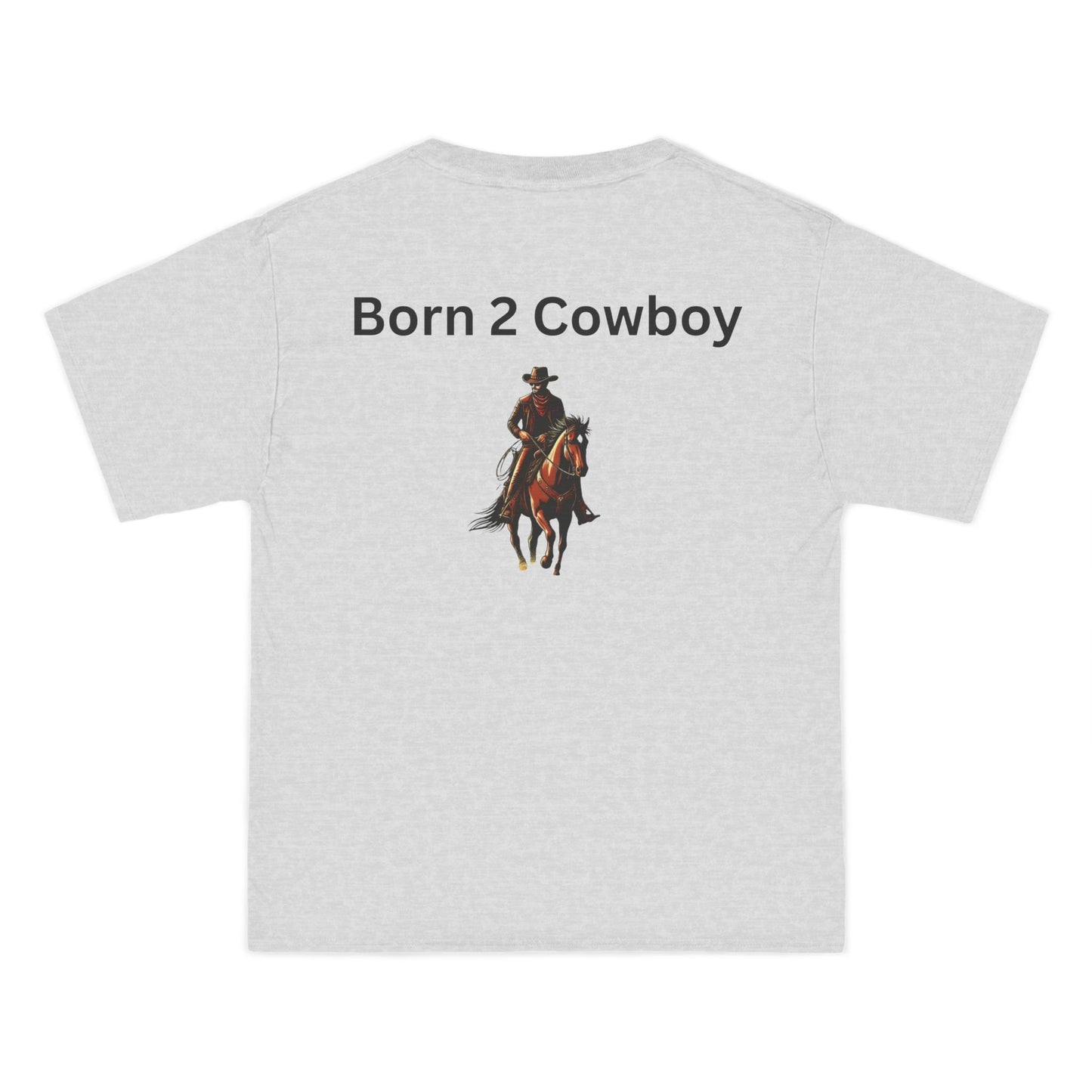 Born 2 Cowboy Short-Sleeve T-Shirt - Western Lifestyle Tee for Rodeo Fans