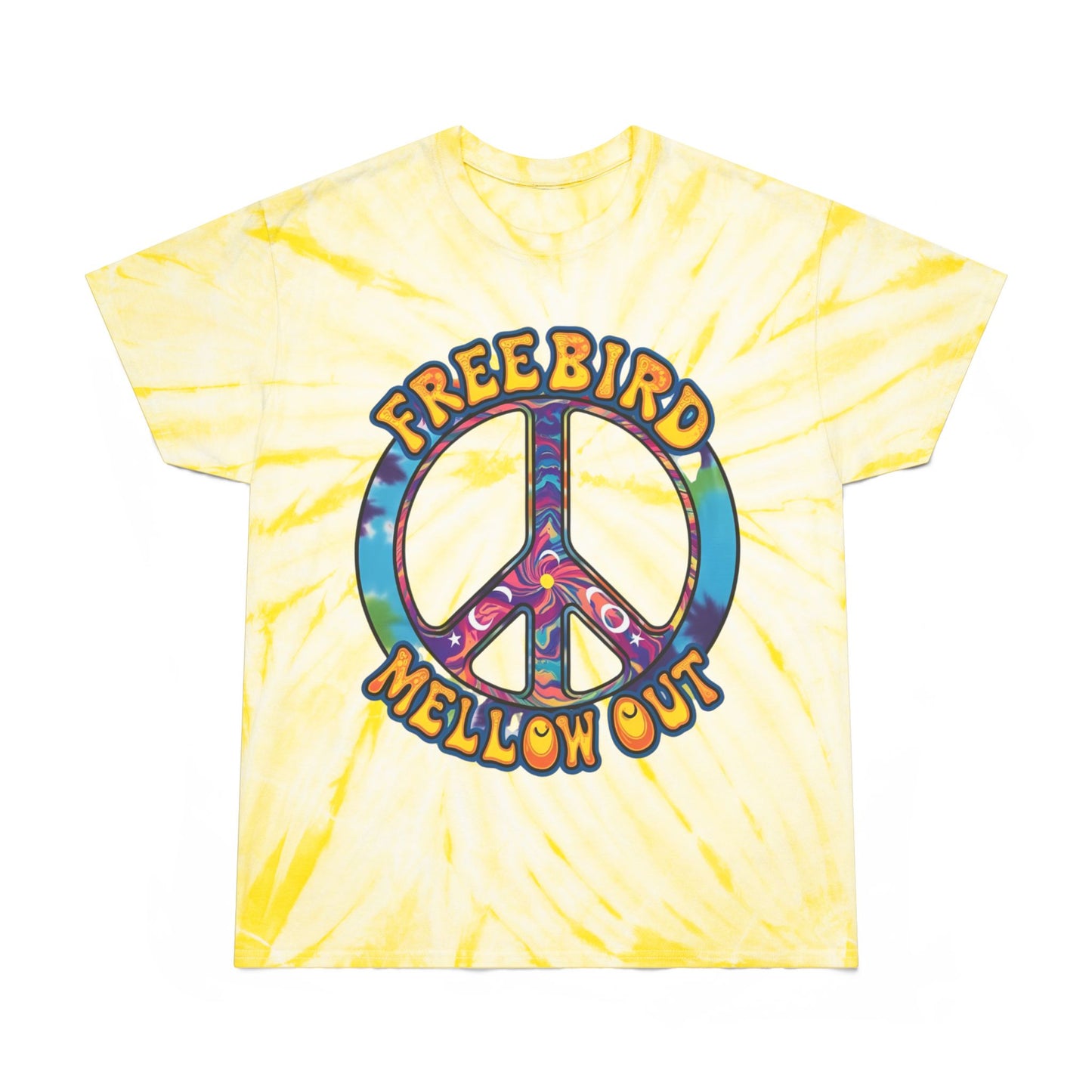 Tie-Dye Tee Mellow Out - Relaxing Days and Festivals