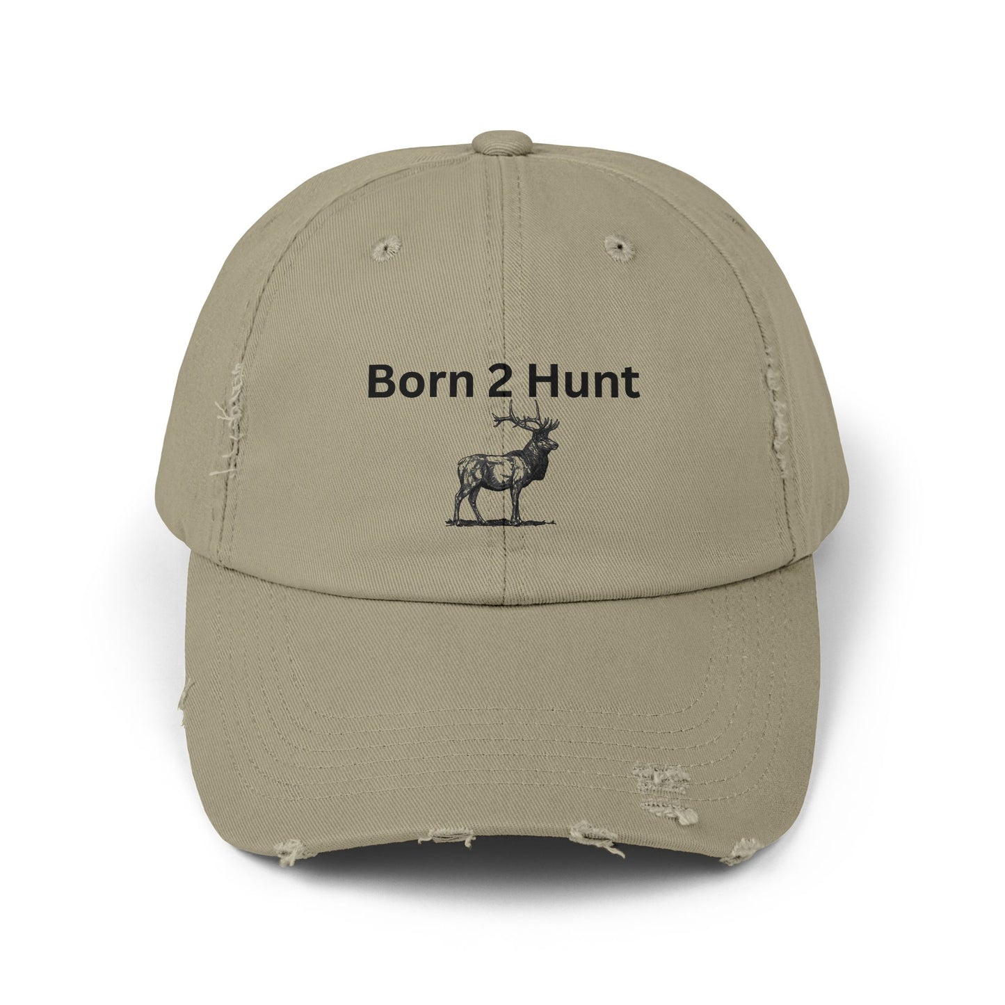 Born 2 Hunt - Hunter's Outfitter Distressed Hunting Cap