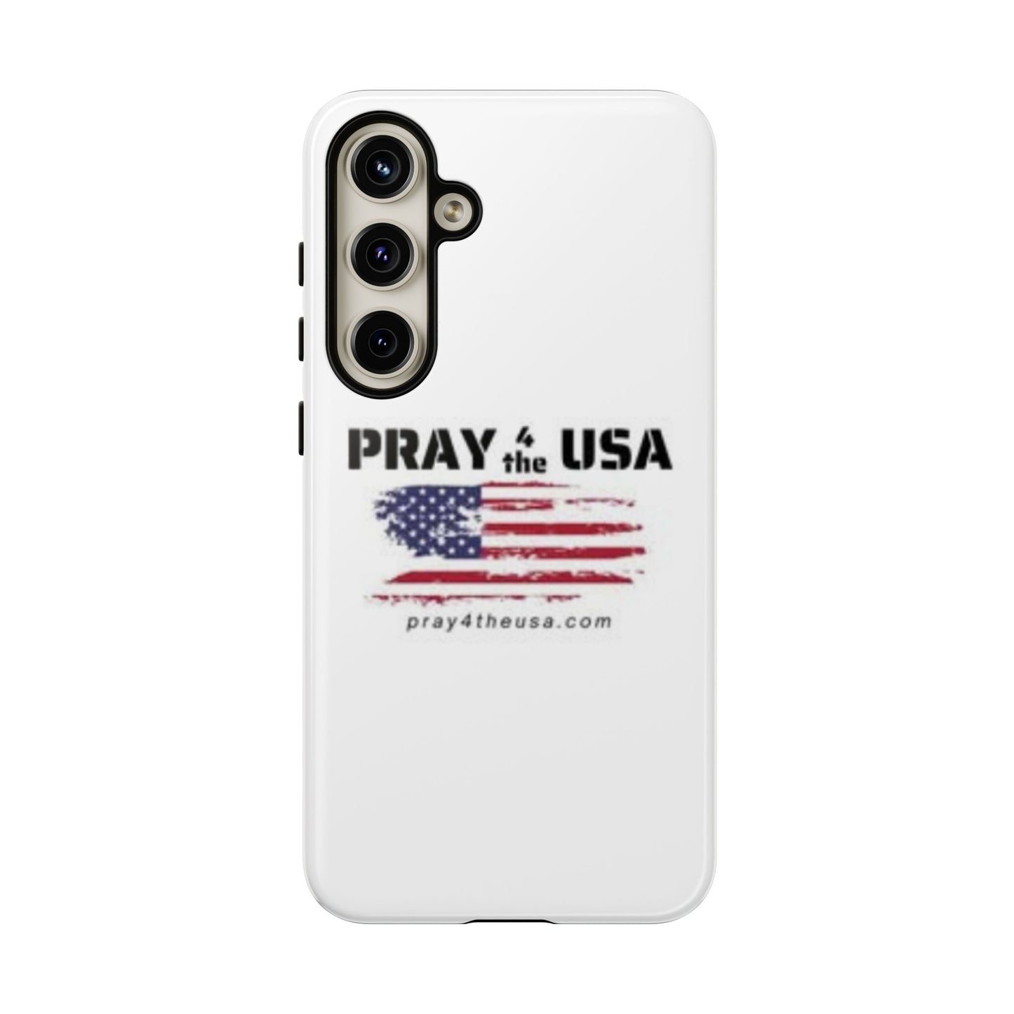 Phone Case - Patriotic Pray 4 the USA Design