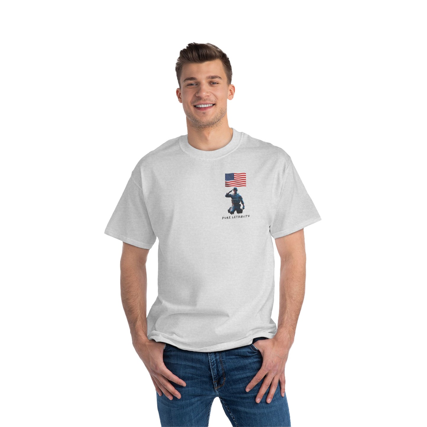 Patriotic T-Shirt - 'Pure Lethality' Graphic