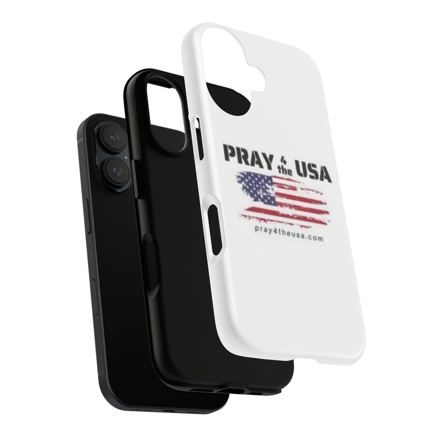 Phone Case - Patriotic Pray 4 the USA Design