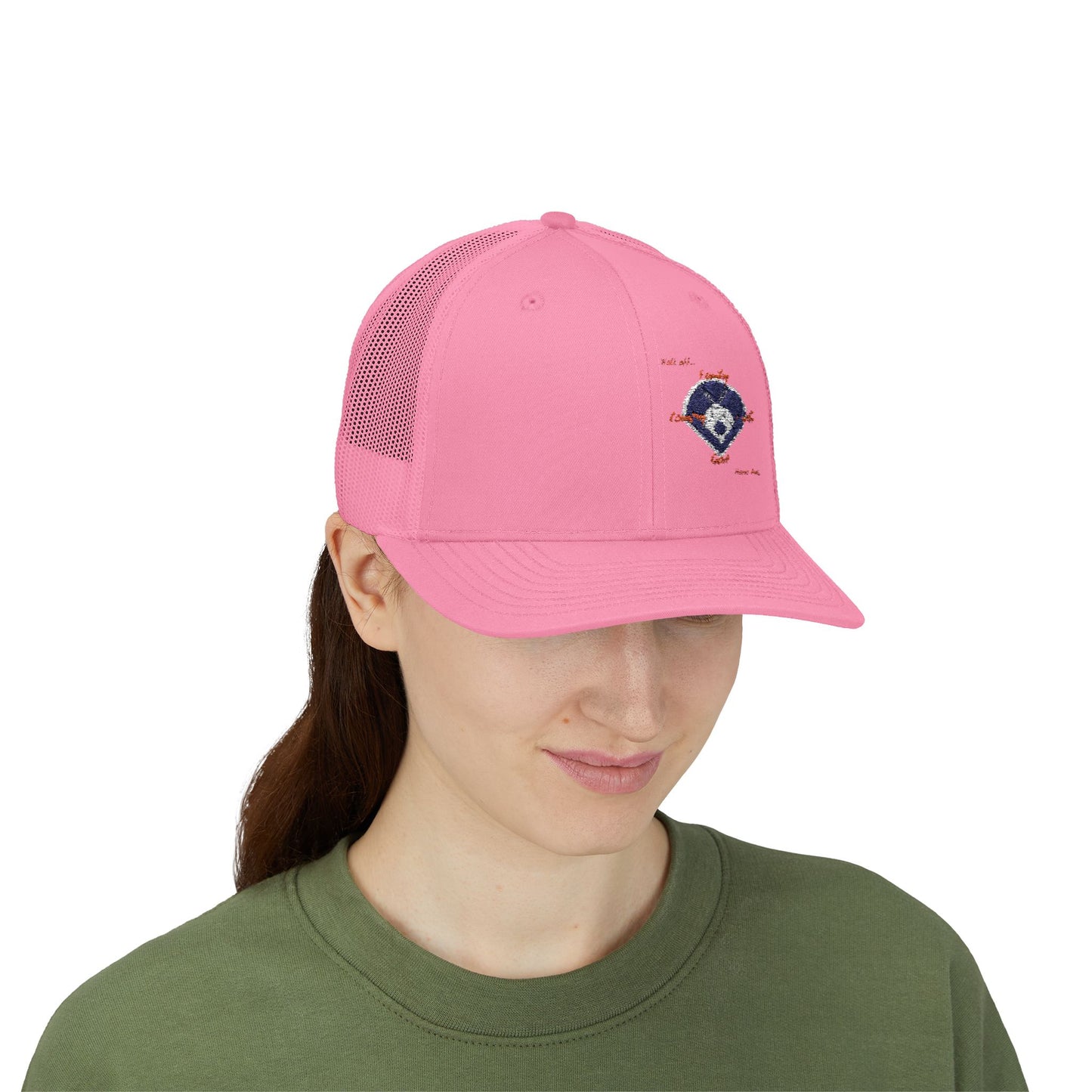 Snapback Trucker Cap - Baseball, Family and Faith - Casual Style for Everyday Adventures