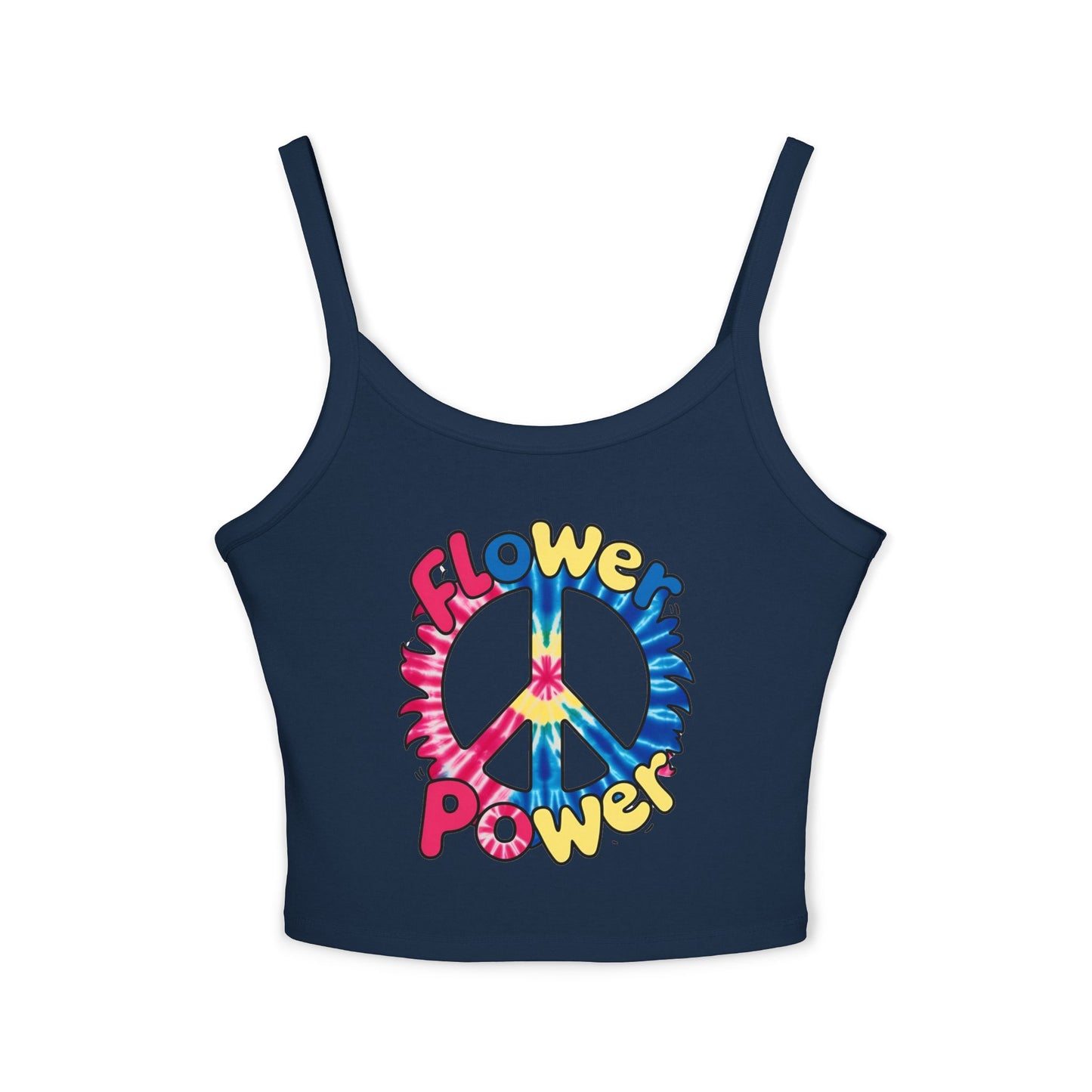 Retro Flower Power Tank Top