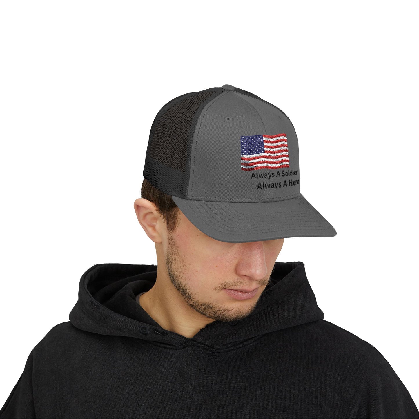 Always A Soldier Always A Hero Snapback Cap