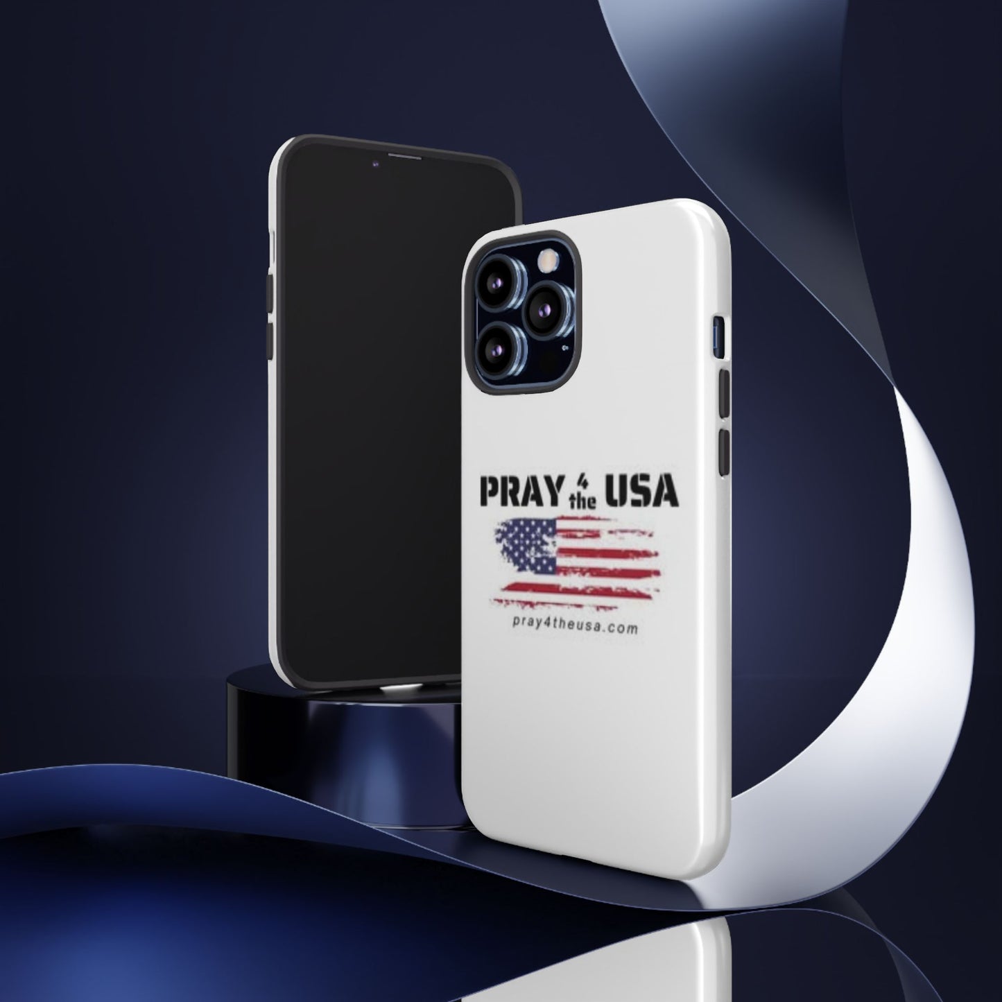 Phone Case - Patriotic Pray 4 the USA Design
