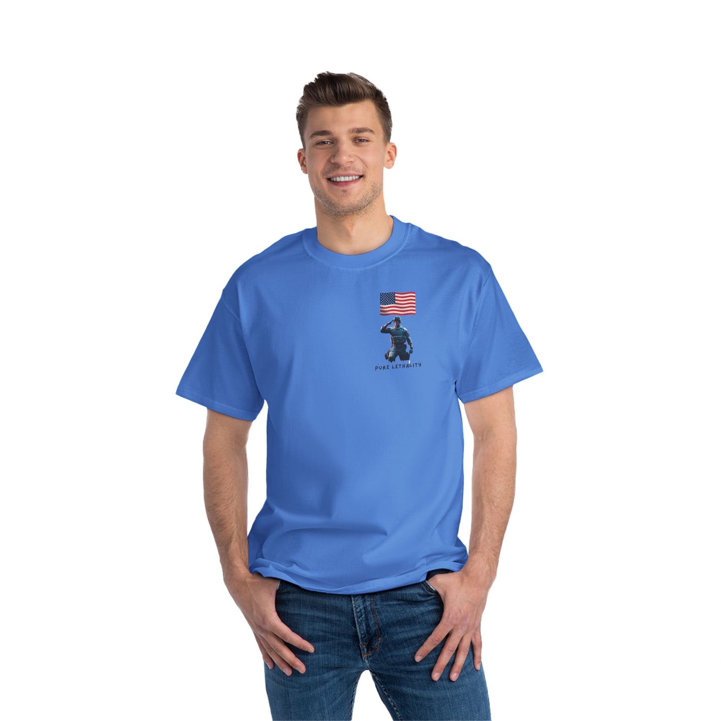 Patriotic T-Shirt - 'Pure Lethality' Graphic