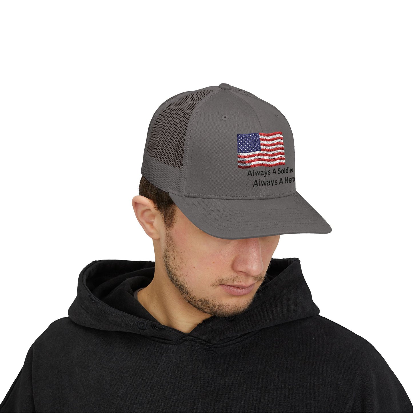 Always A Soldier Always A Hero Snapback Cap