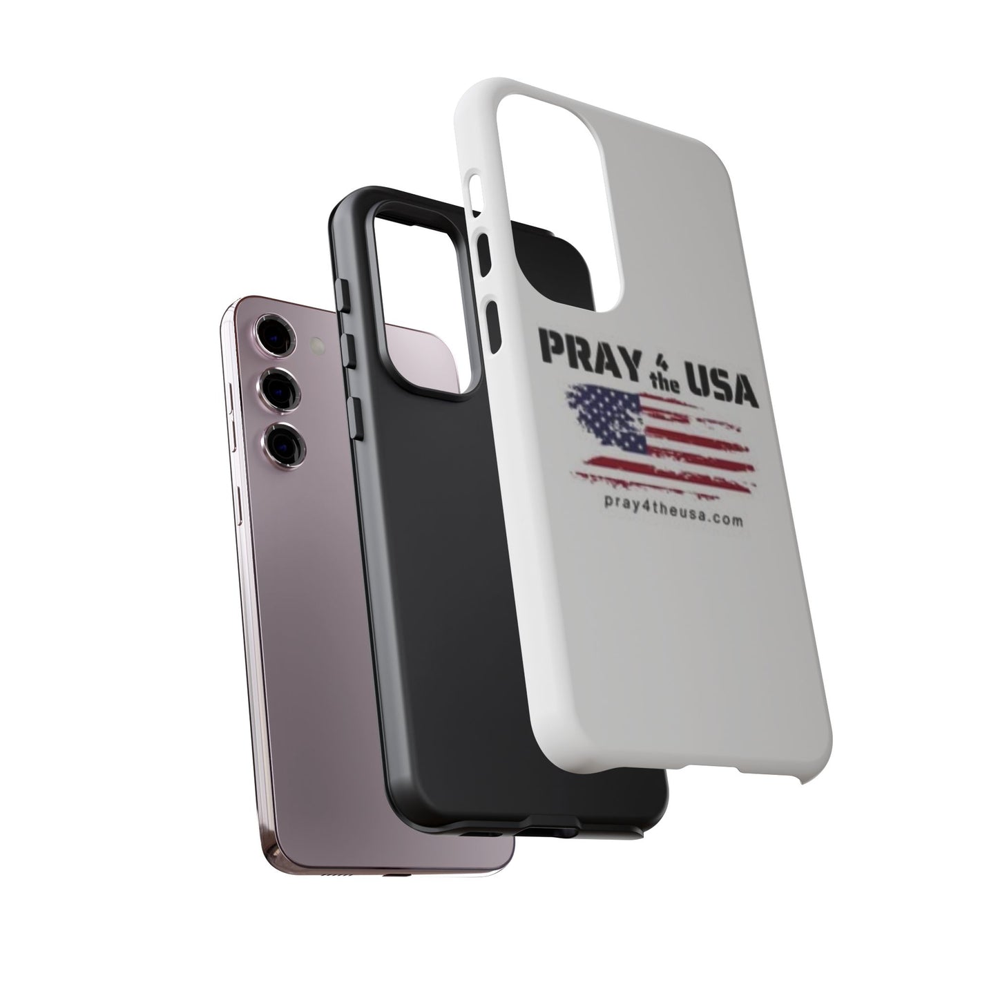 Phone Case - Patriotic Pray 4 the USA Design