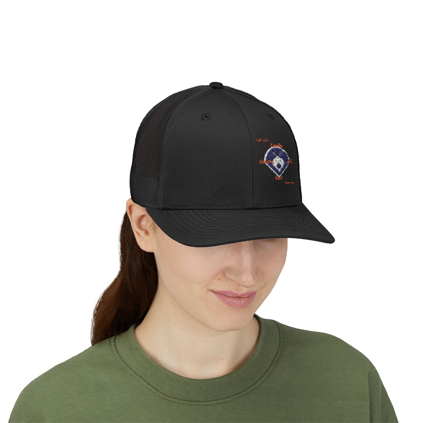 Snapback Trucker Cap - Baseball, Family and Faith - Casual Style for Everyday Adventures