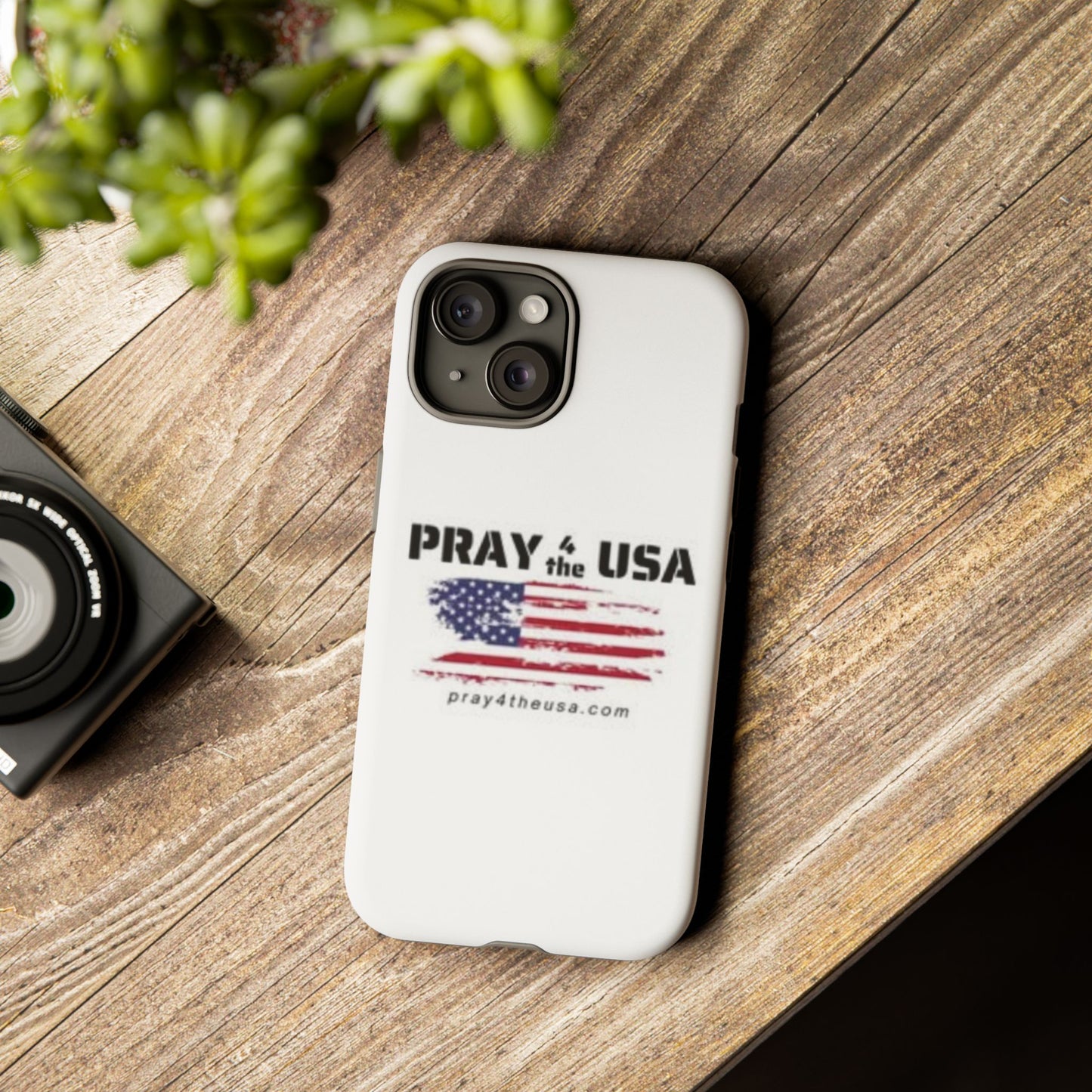 Phone Case - Patriotic Pray 4 the USA Design
