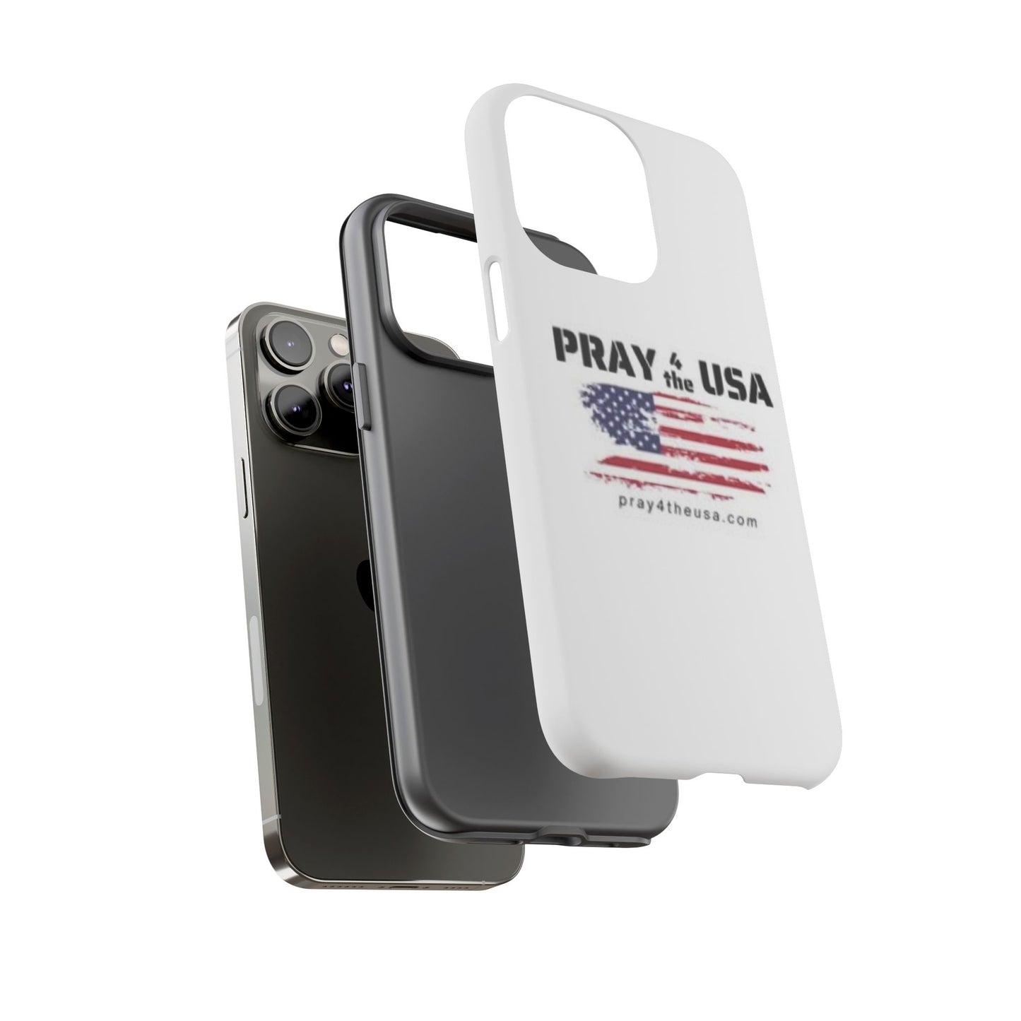 Phone Case - Patriotic Pray 4 the USA Design