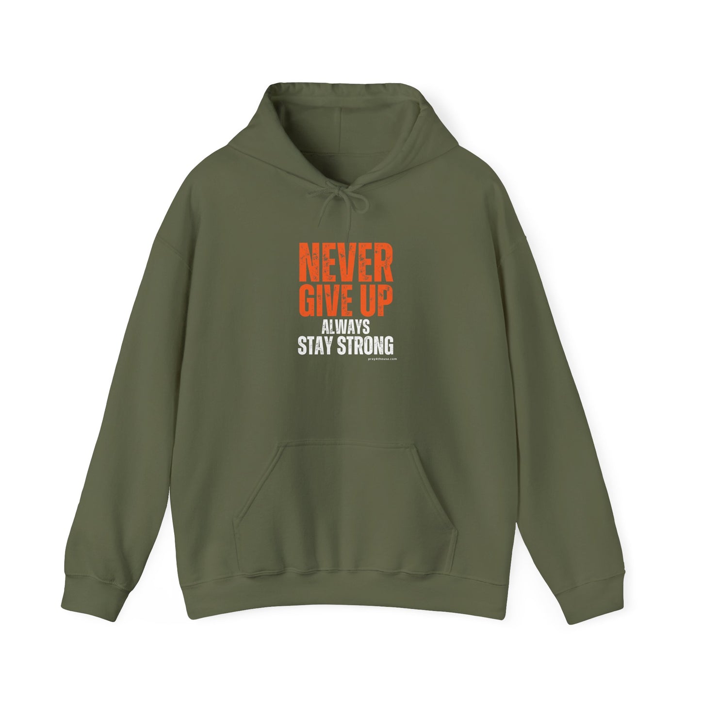 Never Give Up Hoodie