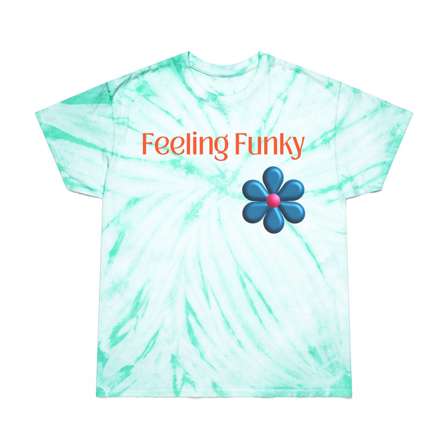 Tie-Dye Tee, Vibrant Yellow Blossom Shirt