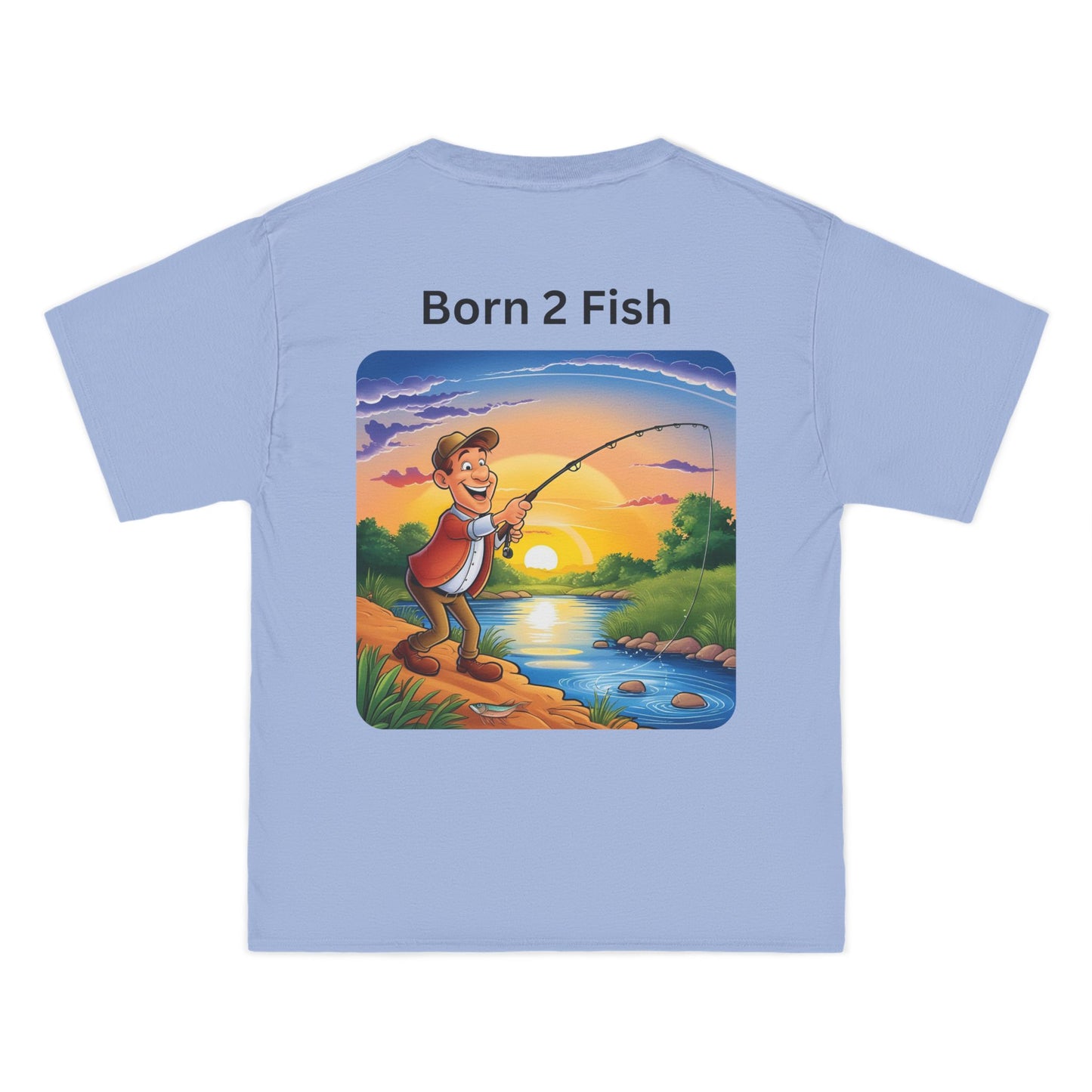Born 2 Fish Short-Sleeve T-Shirt | Perfect for Anglers & Outdoor Lovers