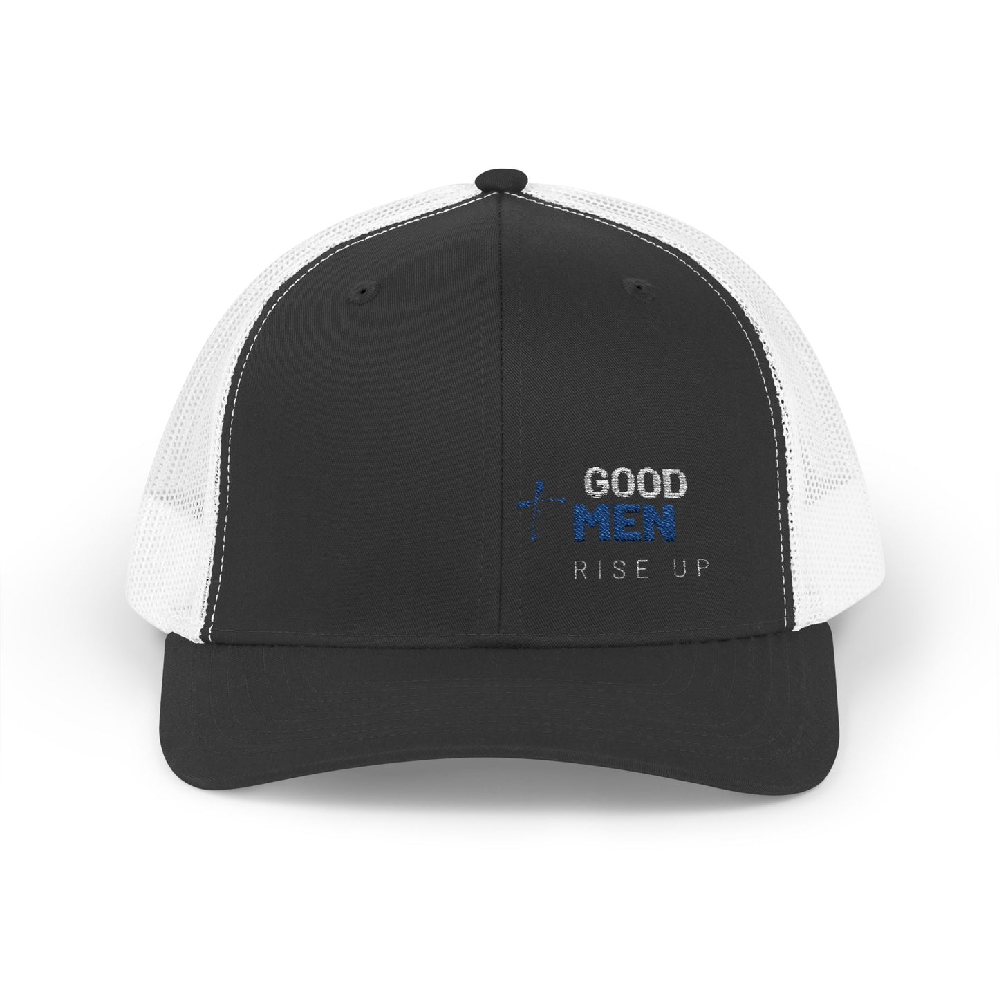 Snapback Trucker Cap - Good Men Rise Up Design