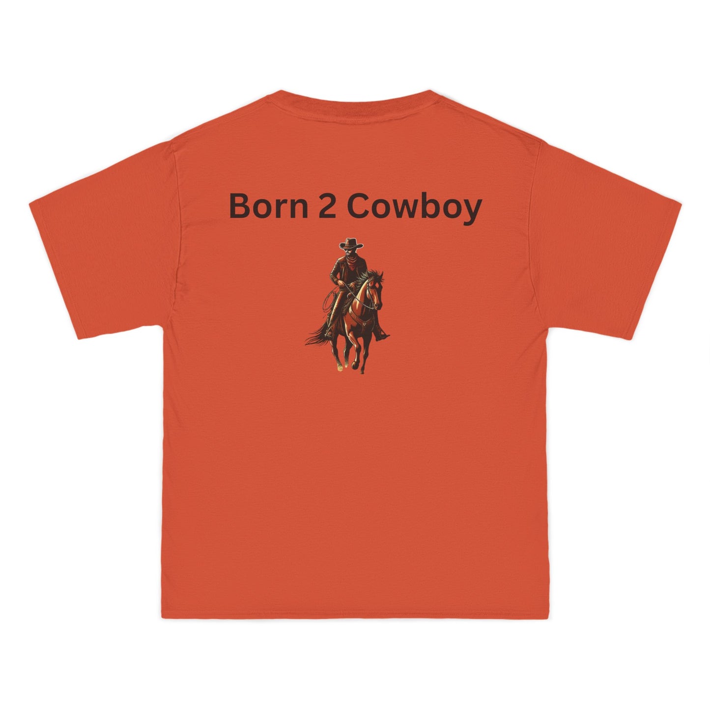 Born 2 Cowboy Short-Sleeve T-Shirt - Western Lifestyle Tee for Rodeo Fans
