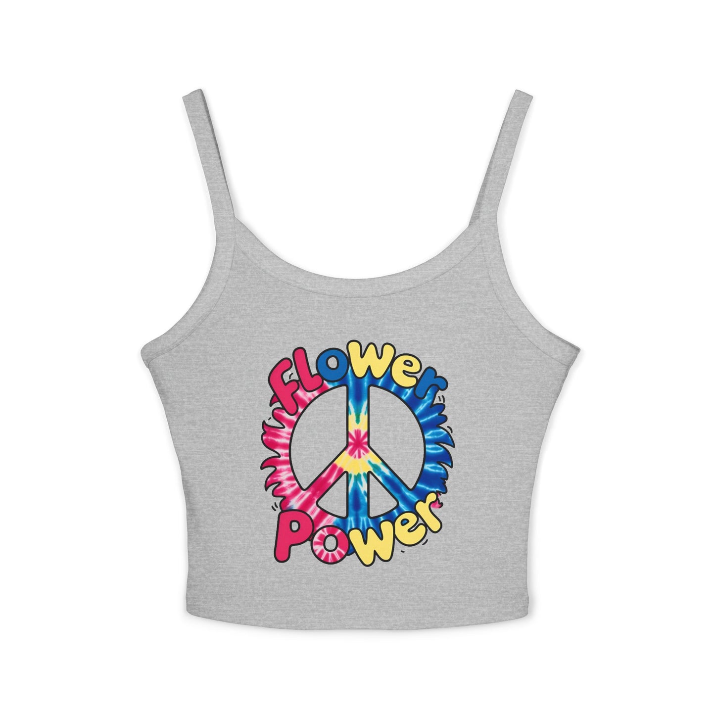 Retro Flower Power Tank Top