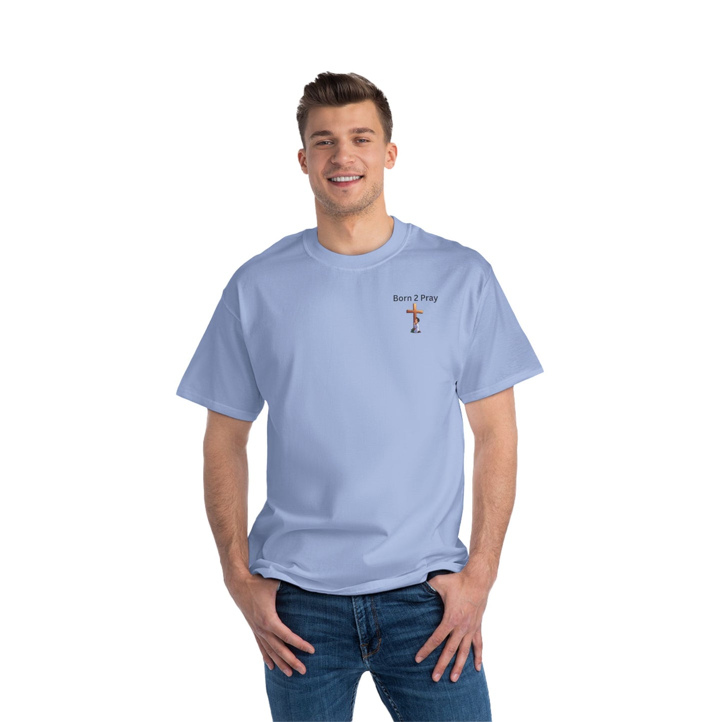 Born 2 Pray Inspirational T-Shirt