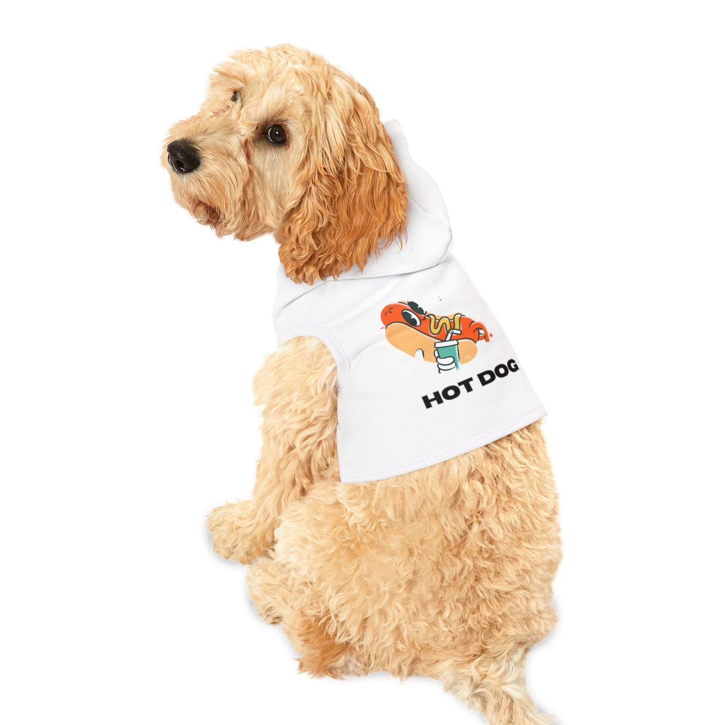 Pet Hoodie "HOT DOG"