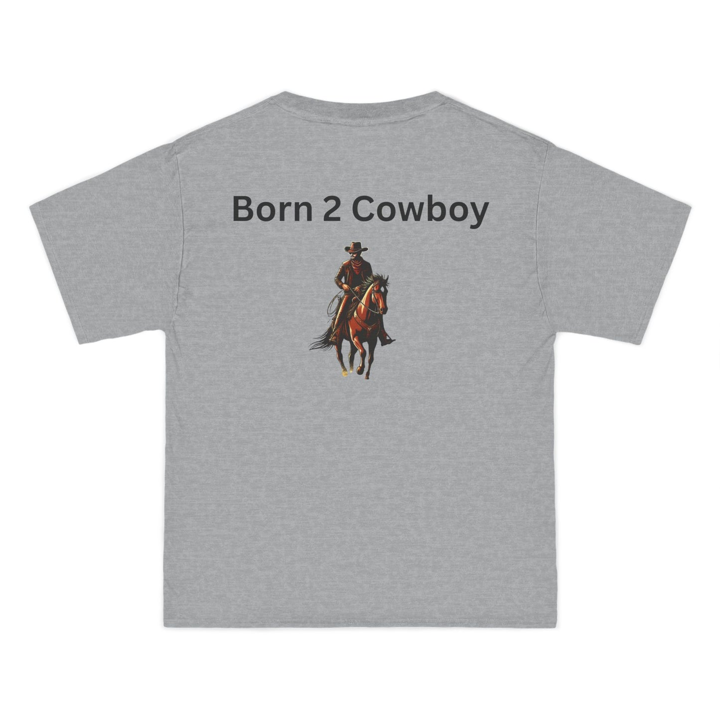 Born 2 Cowboy Short-Sleeve T-Shirt - Western Lifestyle Tee for Rodeo Fans