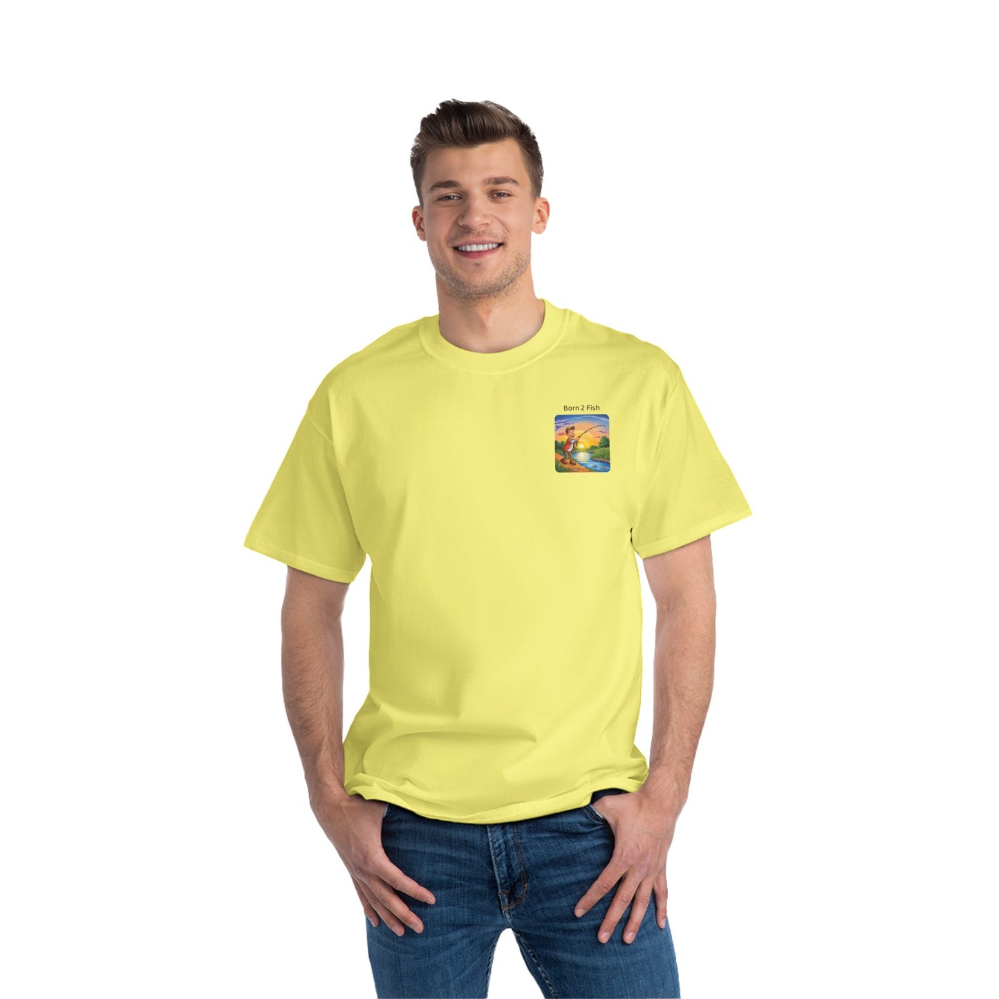 Born 2 Fish Short-Sleeve T-Shirt | Perfect for Anglers & Outdoor Lovers