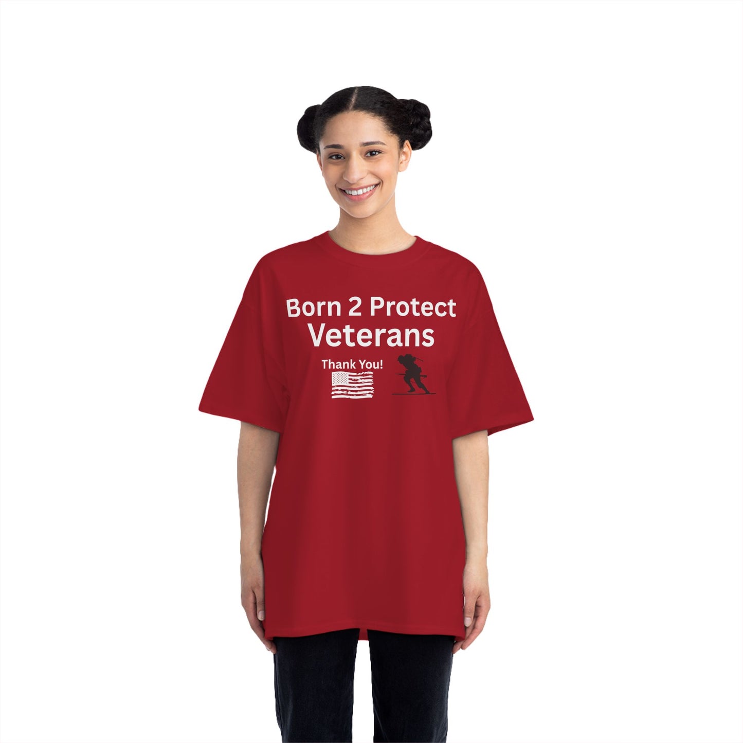 Born 2 Protect-Veterans Tribute Short-Sleeve T-Shirt