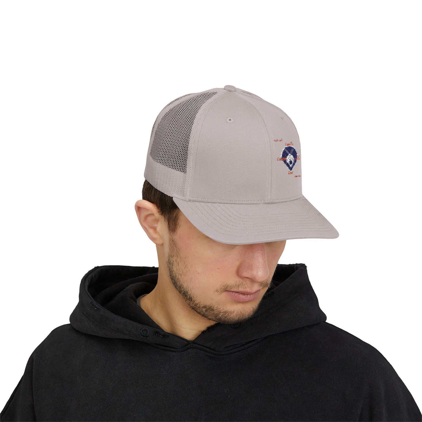 Snapback Trucker Cap - Baseball, Family and Faith - Casual Style for Everyday Adventures