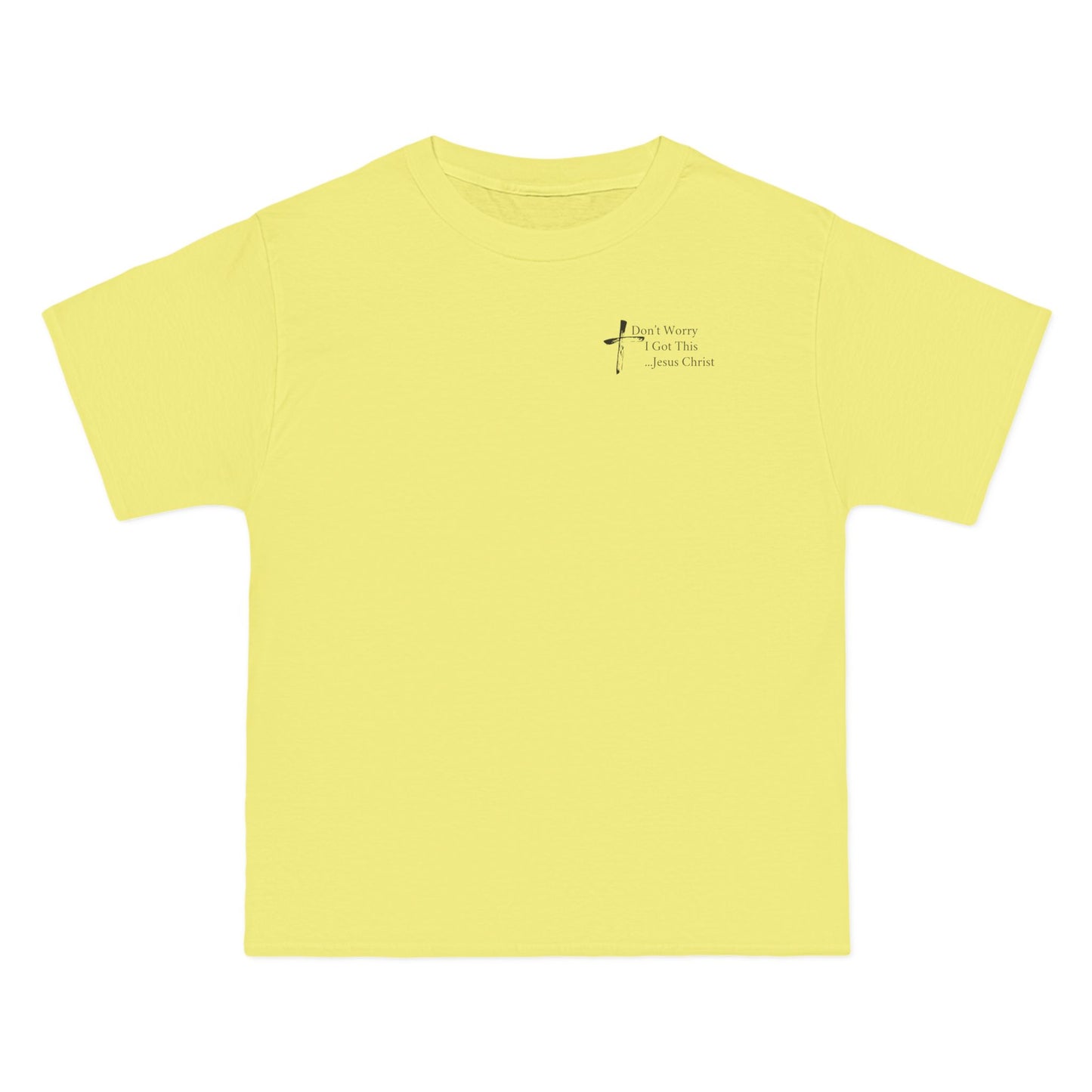 Inspirational Cross T-Shirt - 'Don't Worry, God Has This'