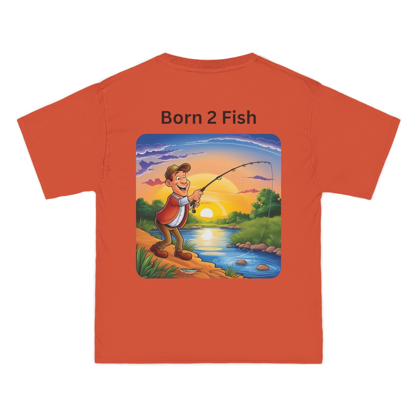Born 2 Fish Short-Sleeve T-Shirt | Perfect for Anglers & Outdoor Lovers