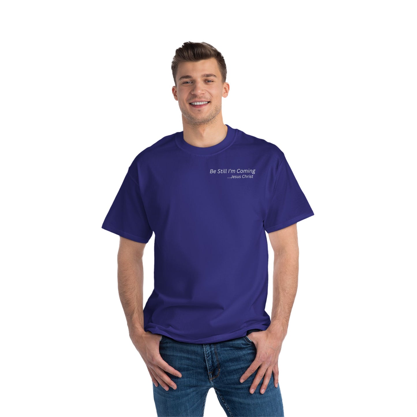 Inspirational T-Shirt - 'Be Still I'm Coming' - Faith-Based Apparel
