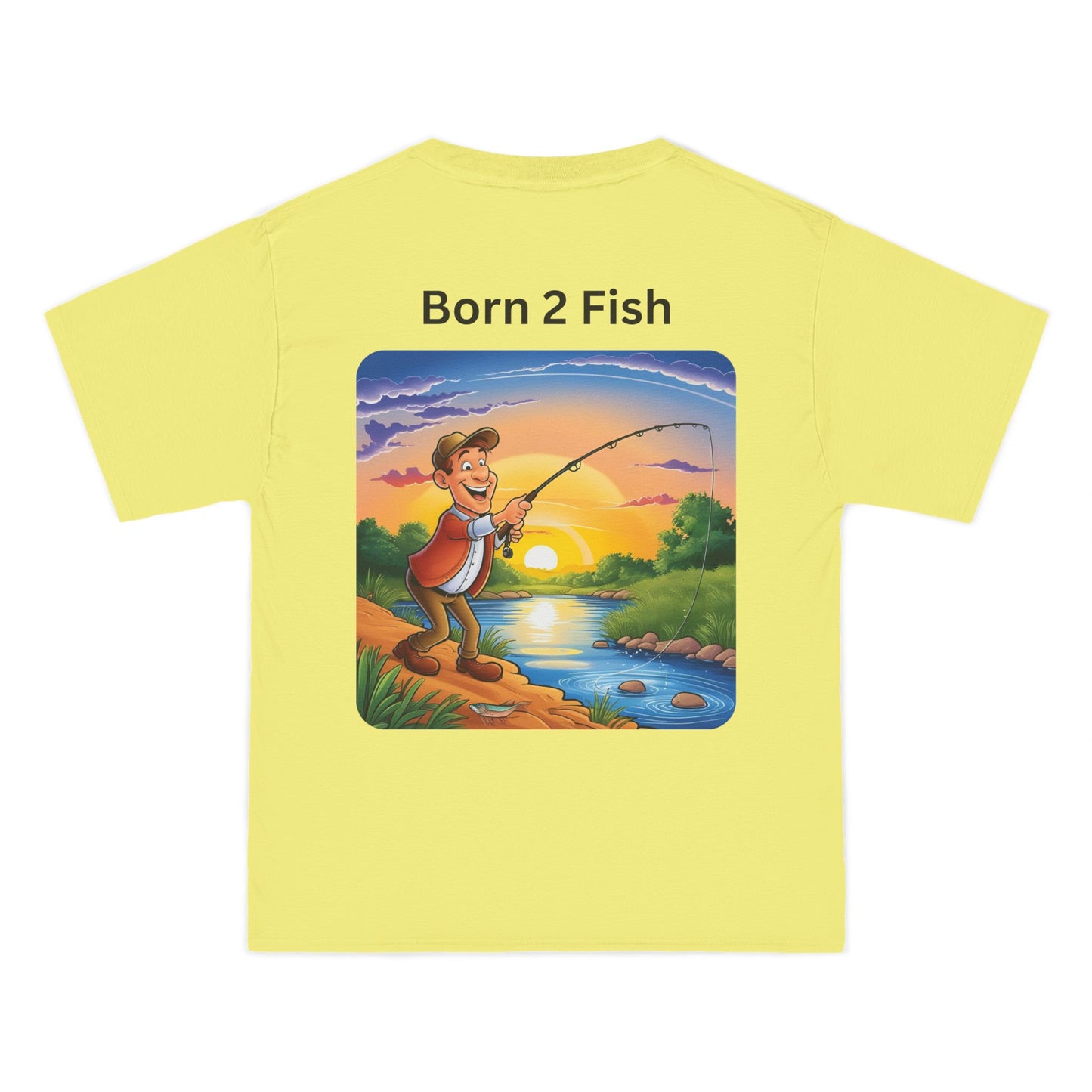 Born 2 Fish Short-Sleeve T-Shirt | Perfect for Anglers & Outdoor Lovers