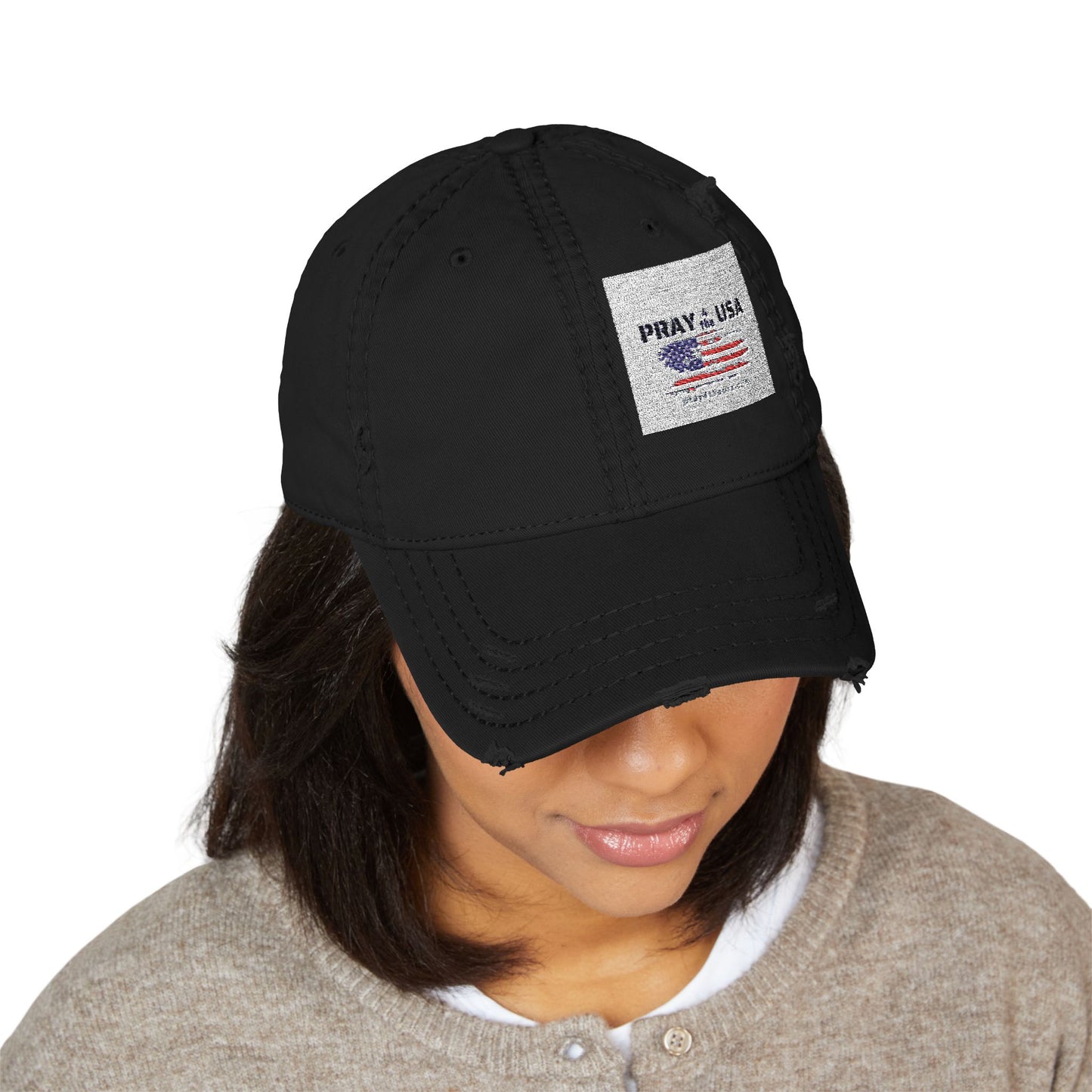 Hat - Pray the USA Embroidery
