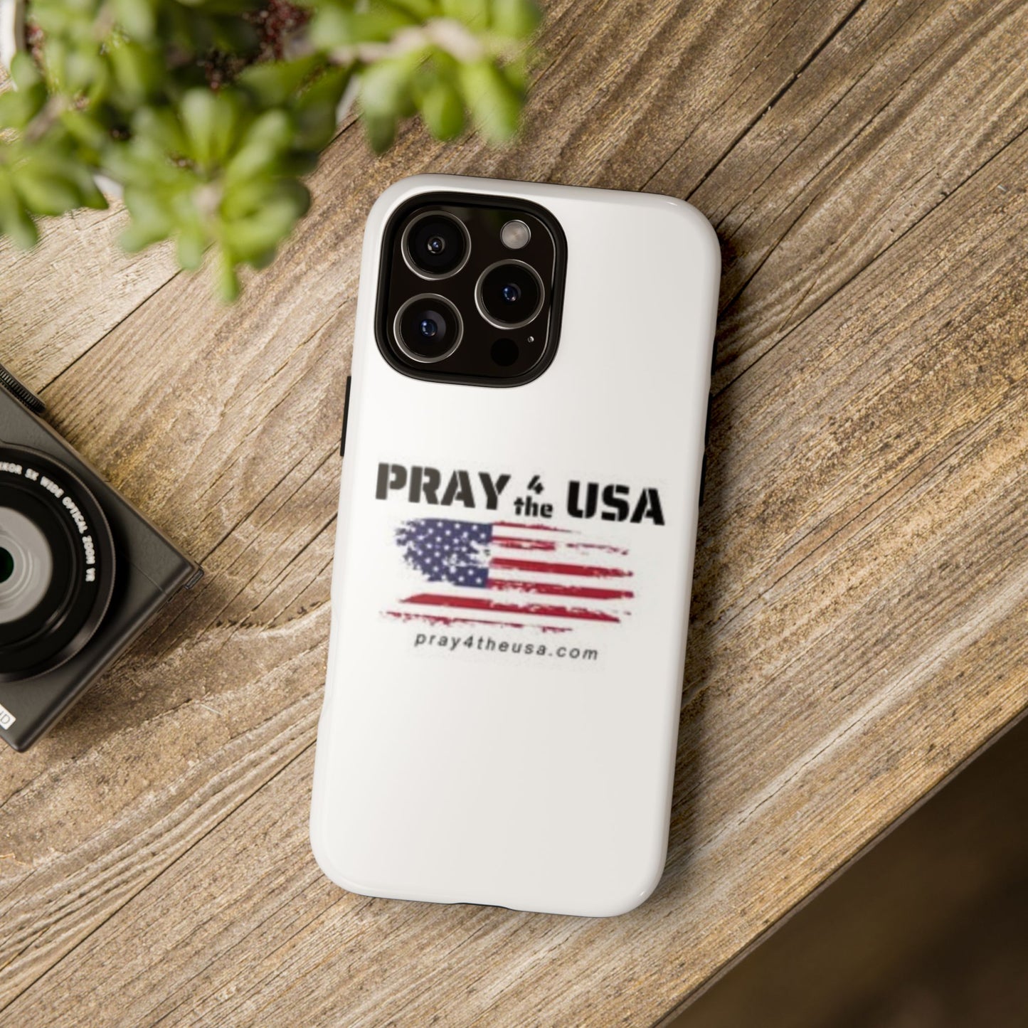 Phone Case - Patriotic Pray 4 the USA Design
