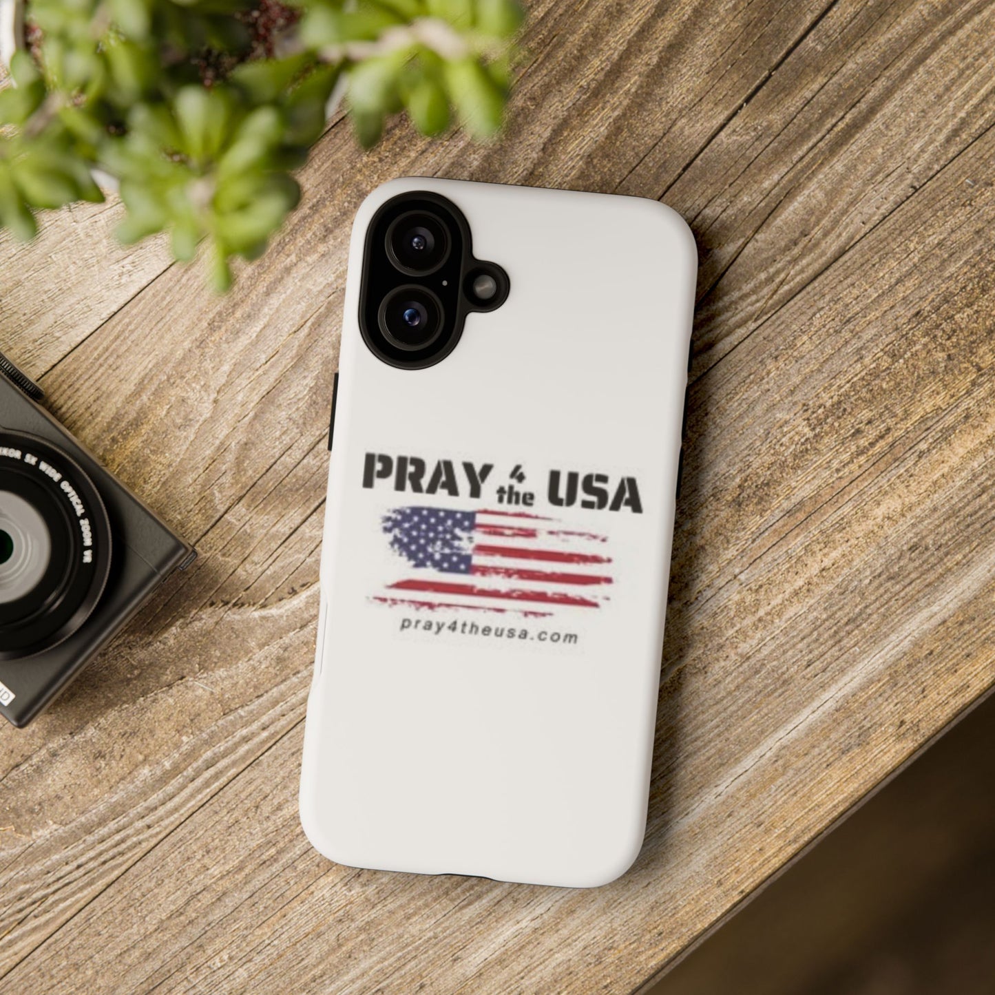Phone Case - Patriotic Pray 4 the USA Design