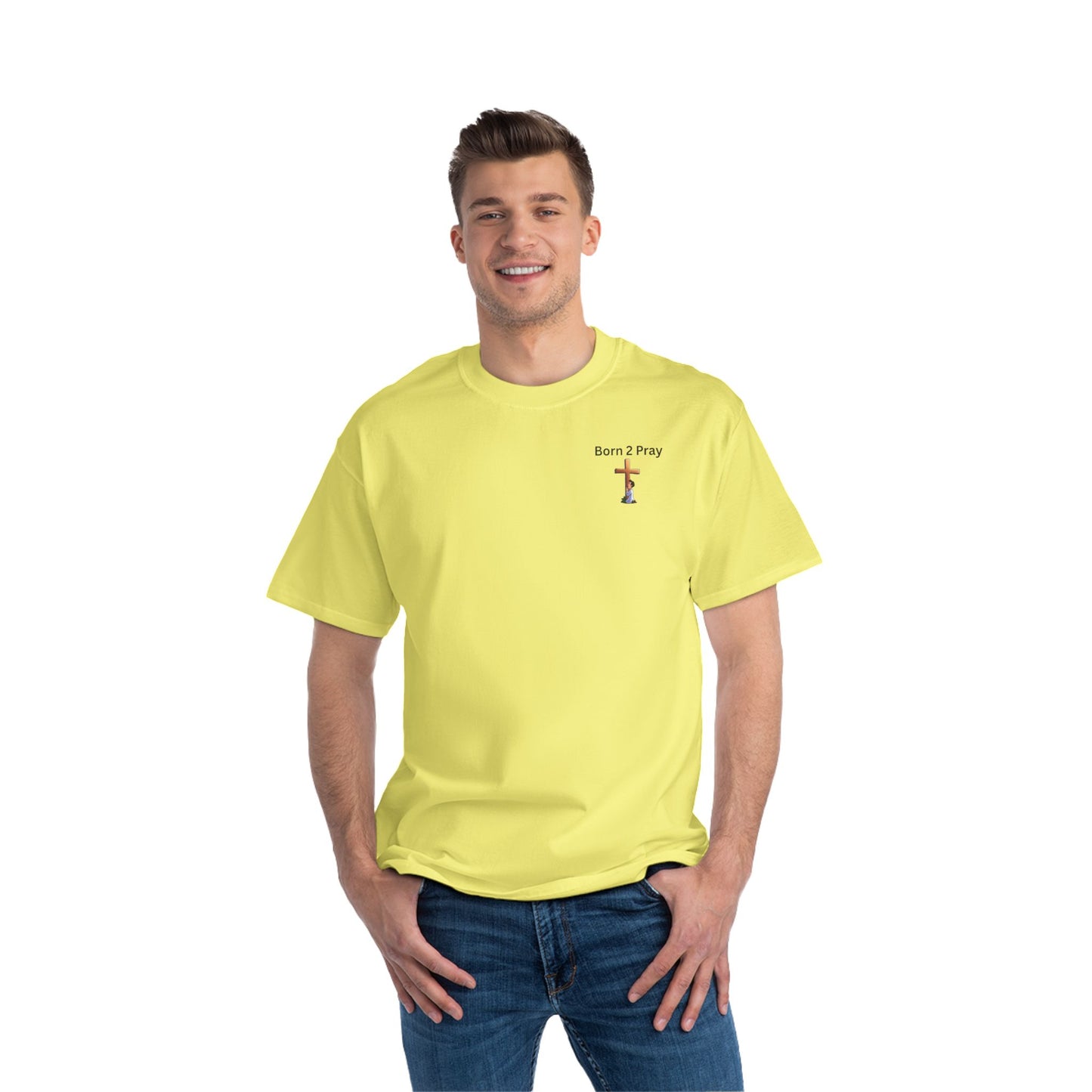 Born 2 Pray Inspirational T-Shirt