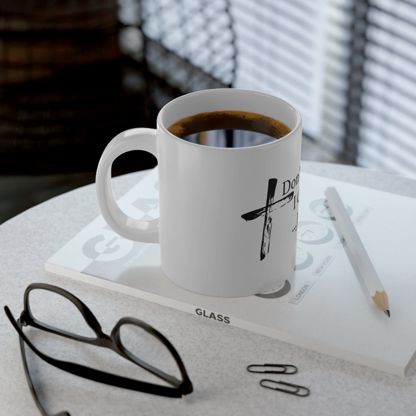 Faith-Inspired Jumbo Mug – 'Don't Worry I Got This... Jesus Christ' – Perfect for Daily Inspiration and Gift Giving