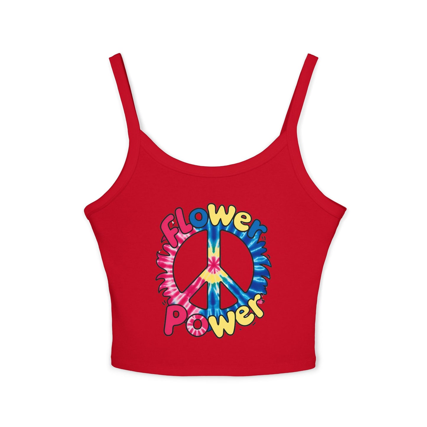 Retro Flower Power Tank Top