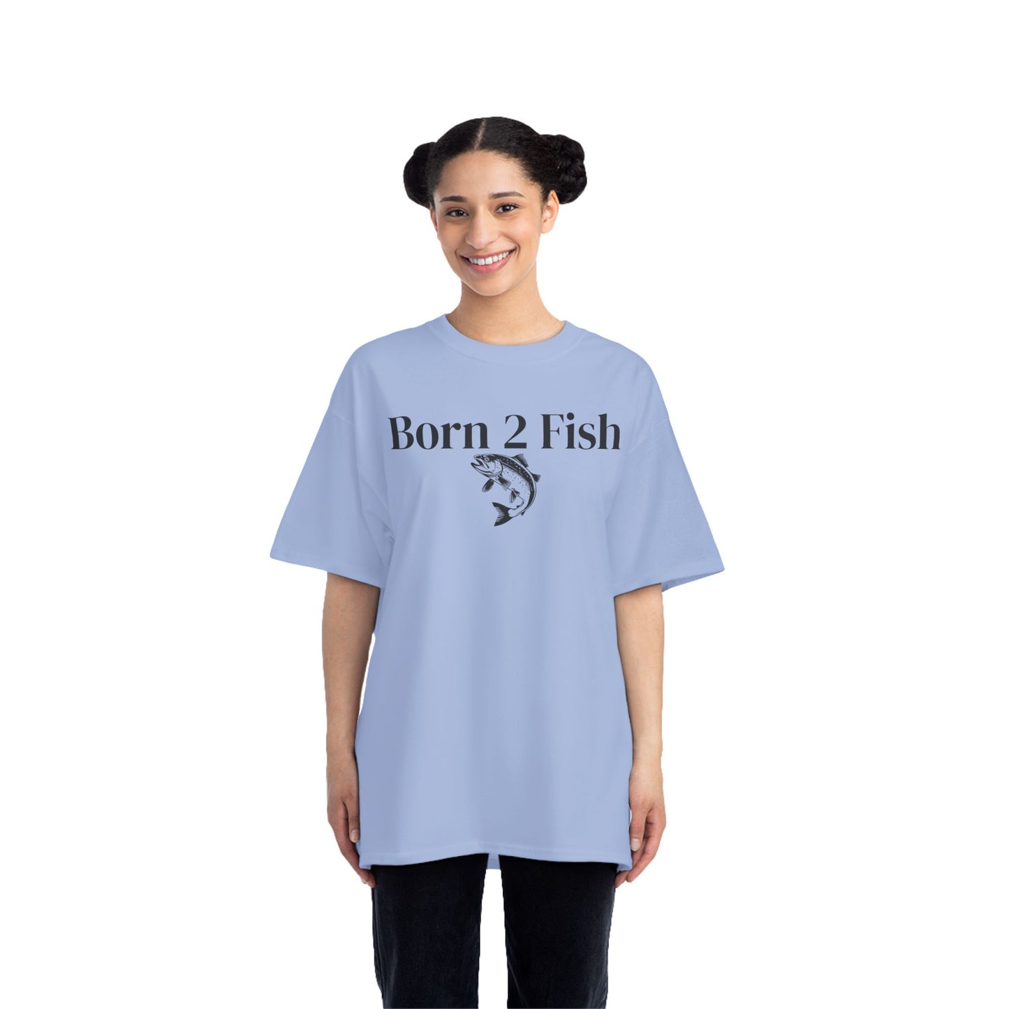 Born 2 Fish-Fishing Enthusiast T-Shirt - Short-Sleeve Tee