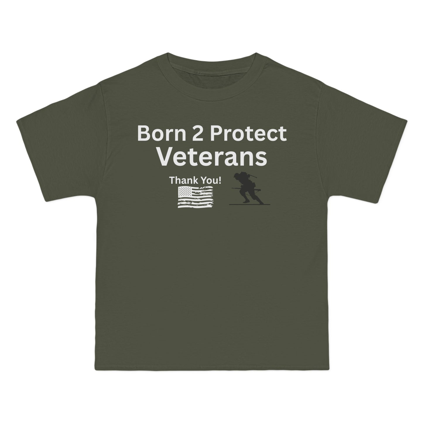 Born 2 Protect-Veterans Tribute Short-Sleeve T-Shirt