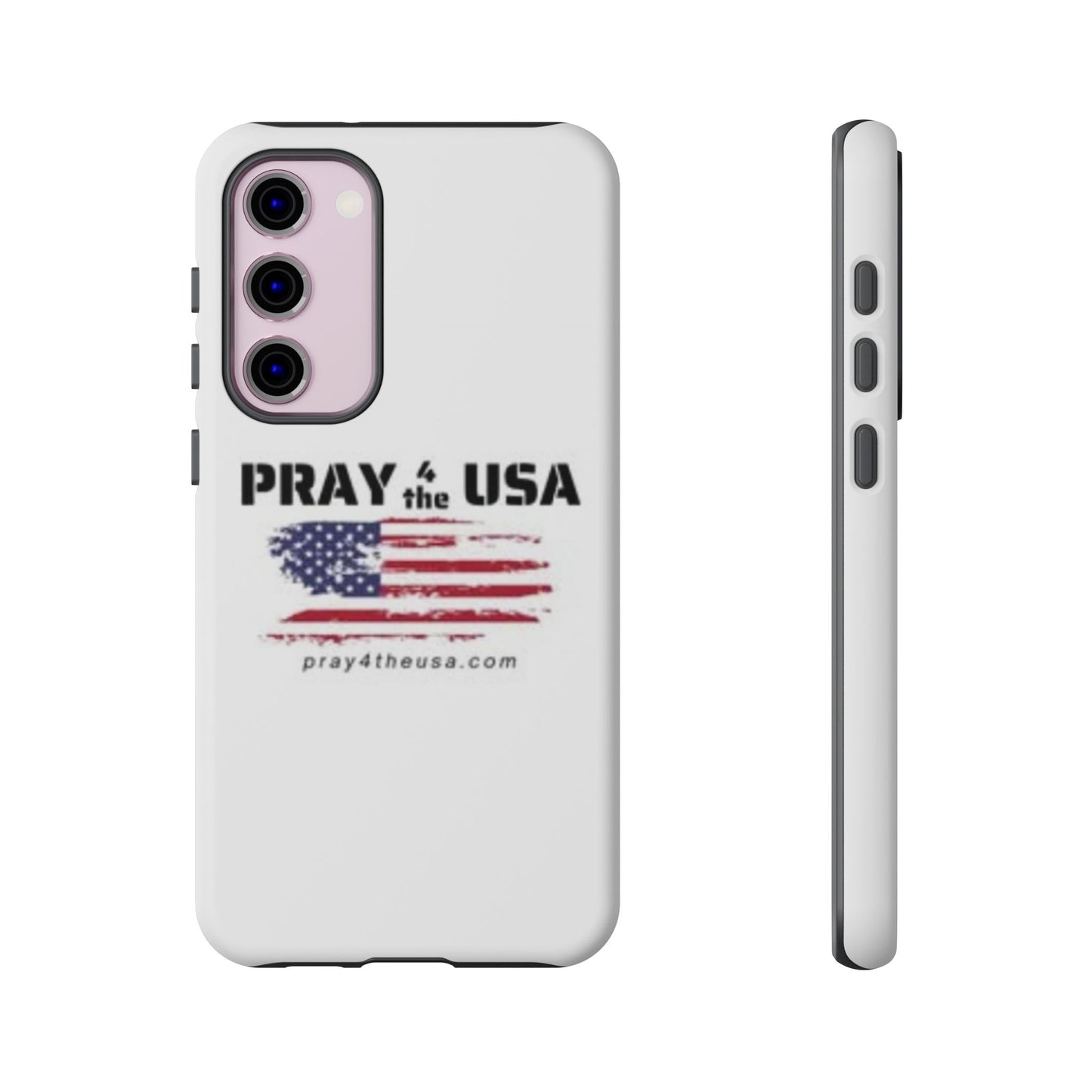 Phone Case - Patriotic Pray 4 the USA Design
