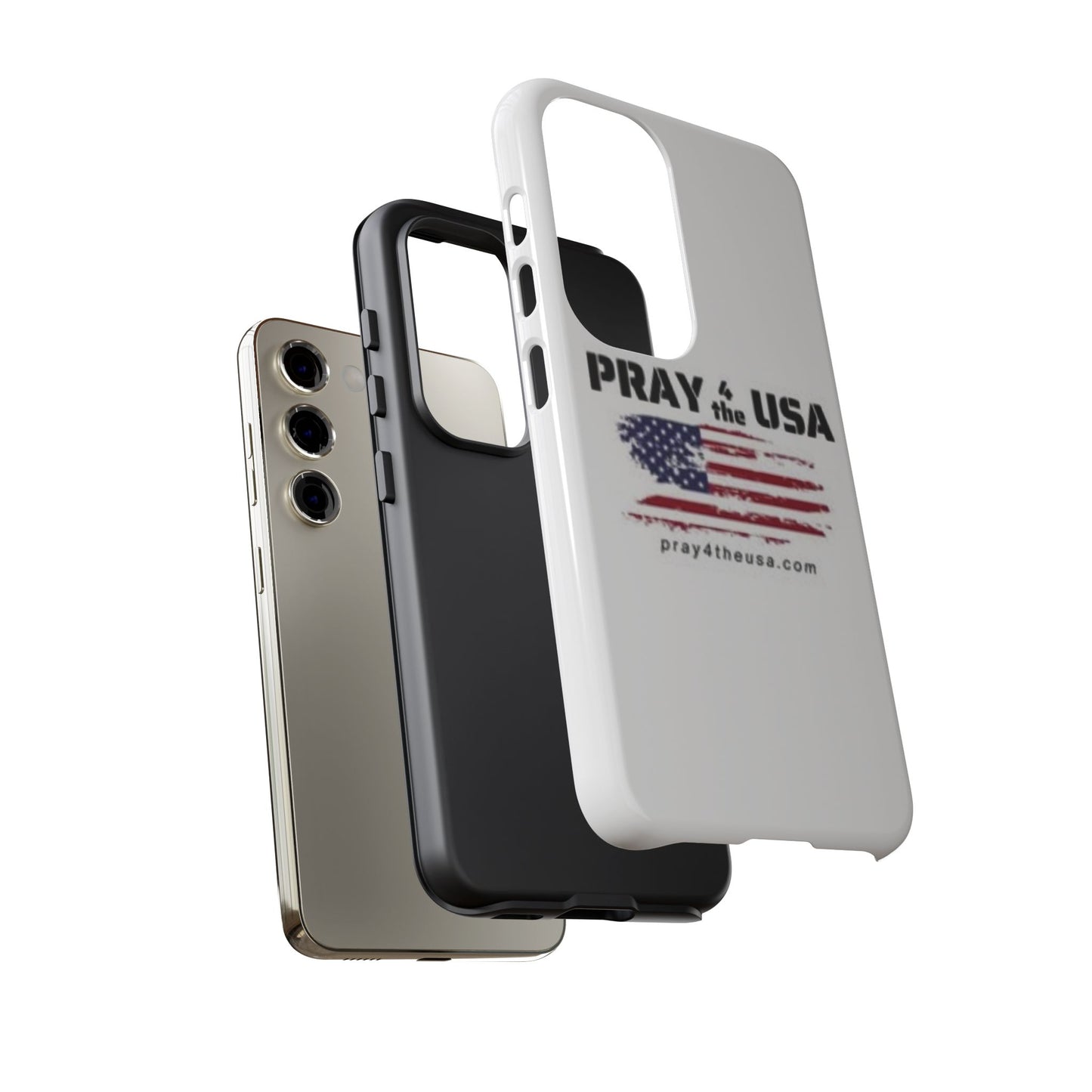 Phone Case - Patriotic Pray 4 the USA Design
