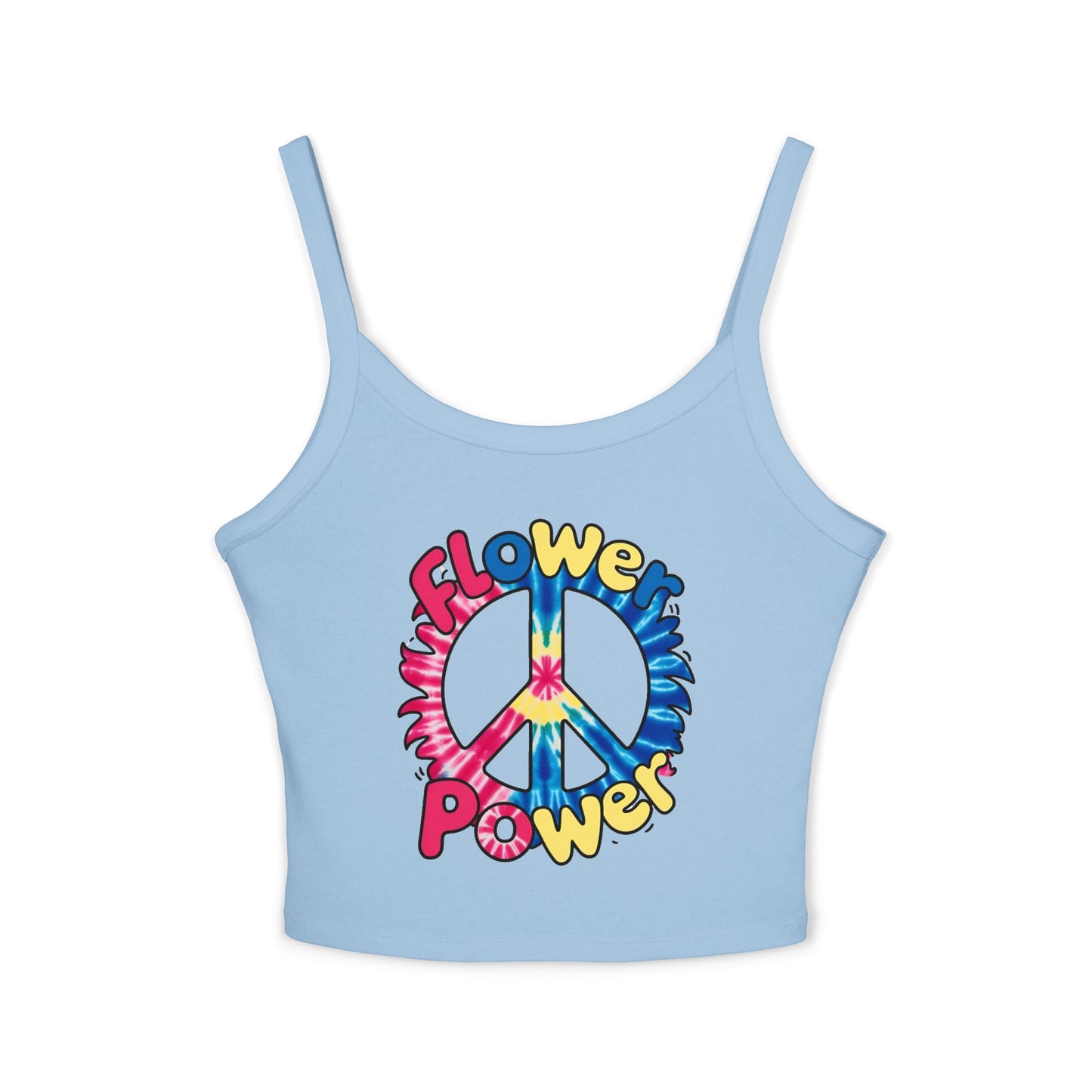 Retro Flower Power Tank Top